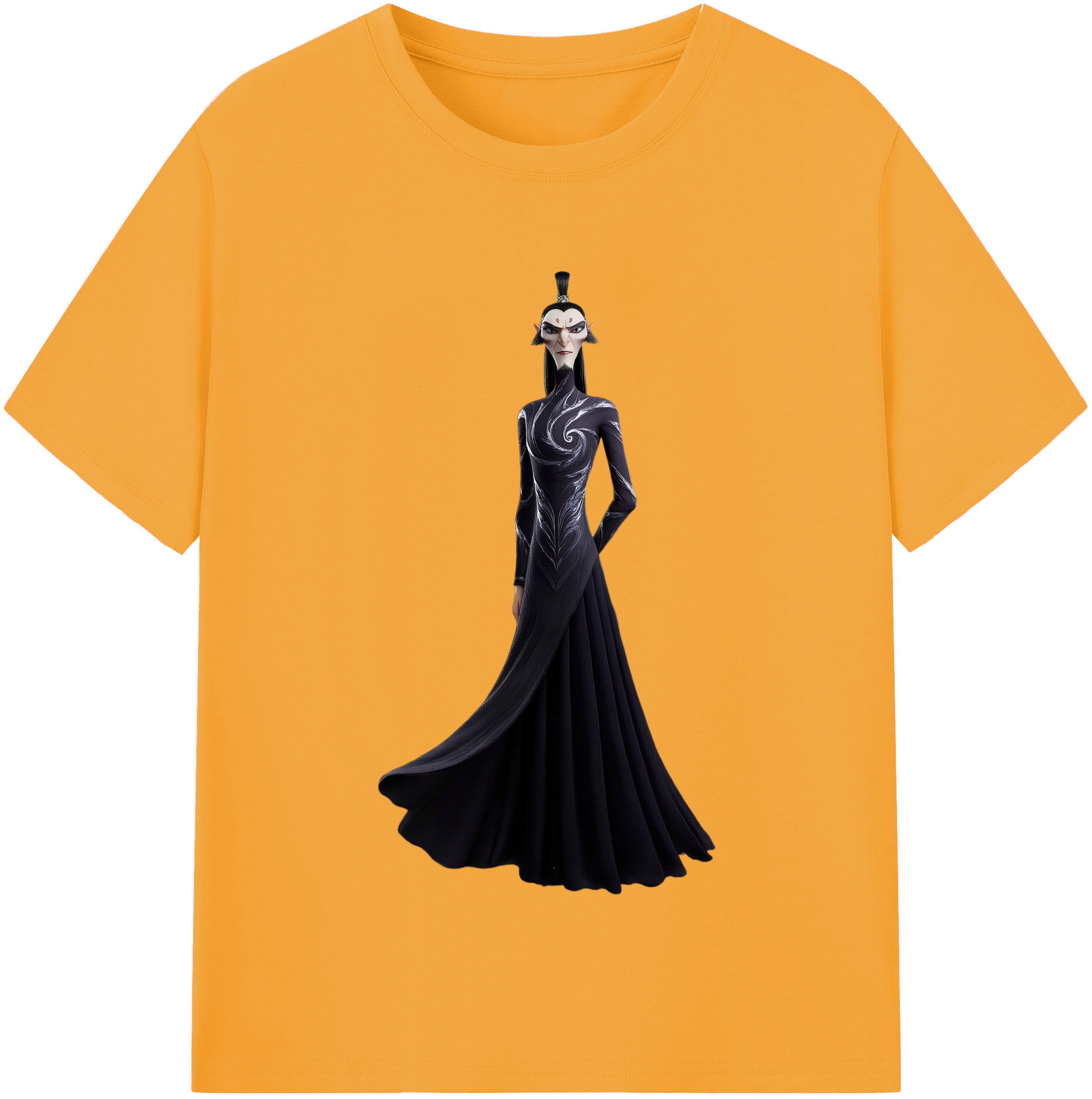 （画像用） Ne Zha 2 ナタ 魔童の大暴れ レディースカジュアルプリントTシャツ（綿100％）