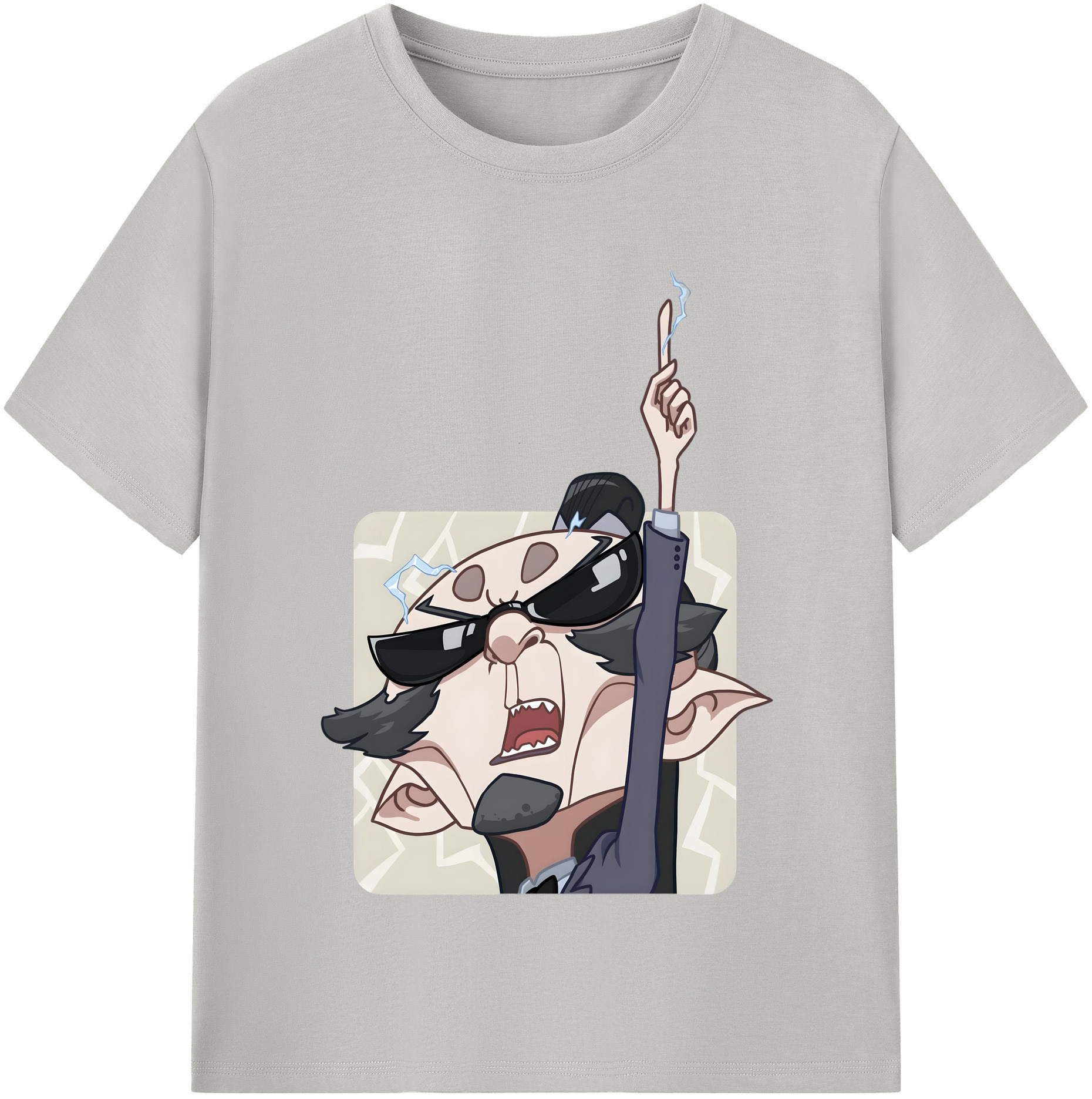 （画像用） Ne Zha 2 ナタ 魔童の大暴れ レディースカジュアルプリントTシャツ（綿100％）