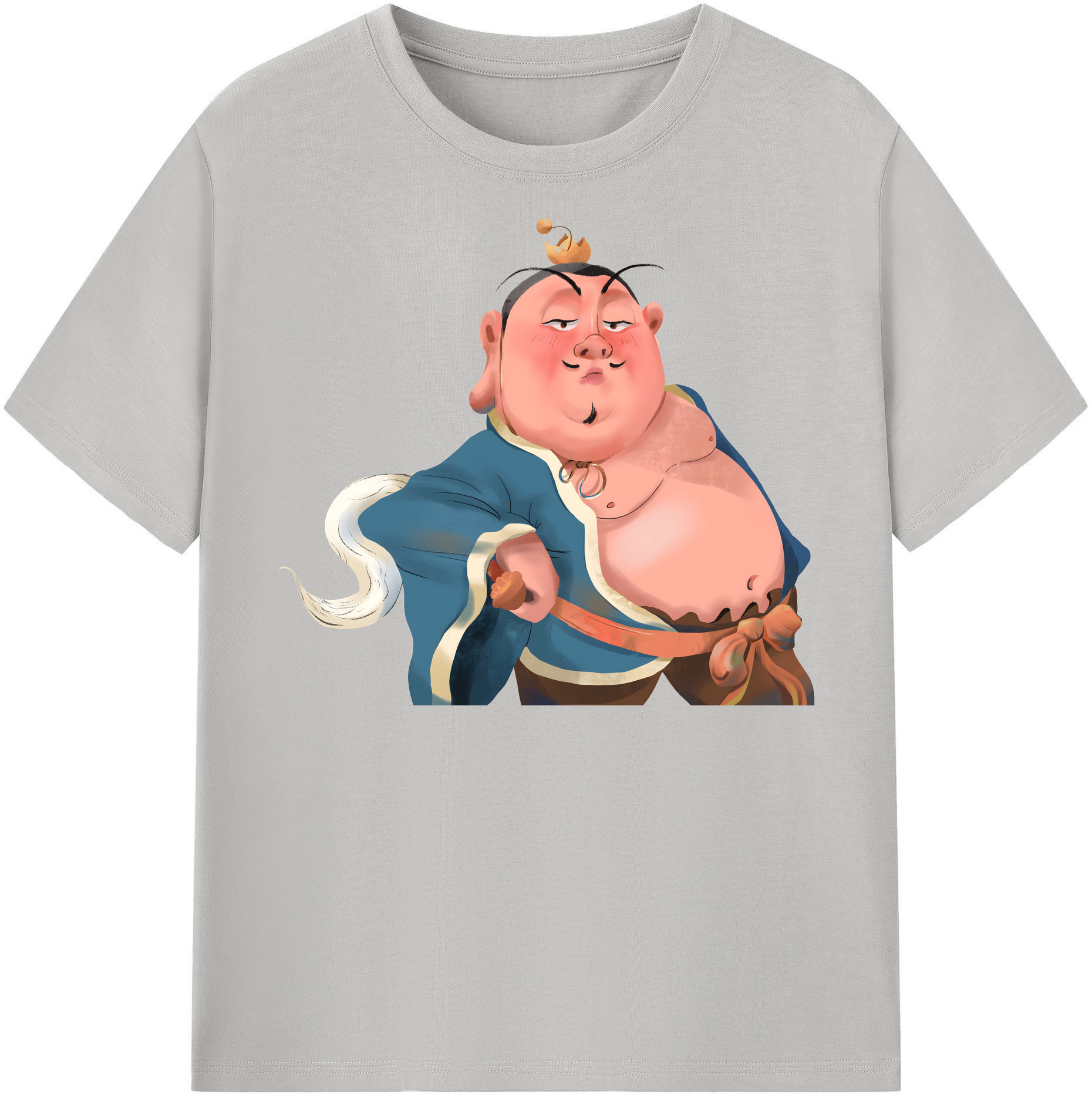 （画像用） Ne Zha 2 ナタ 魔童の大暴れ レディースカジュアルプリントTシャツ（綿100％）