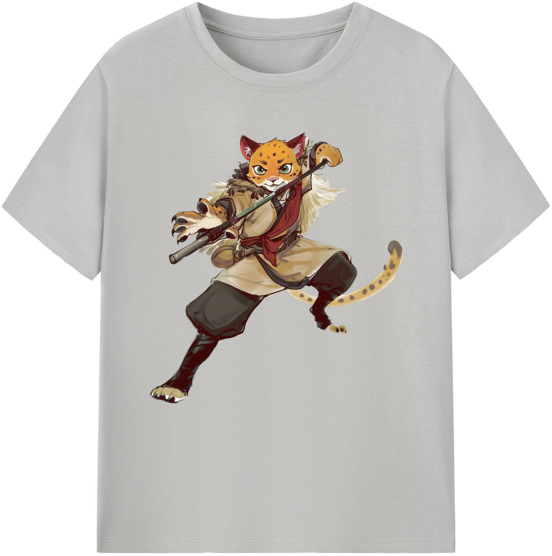 （画像用） Ne Zha 2 ナタ 魔童の大暴れ レディースカジュアルプリントTシャツ（綿100％）