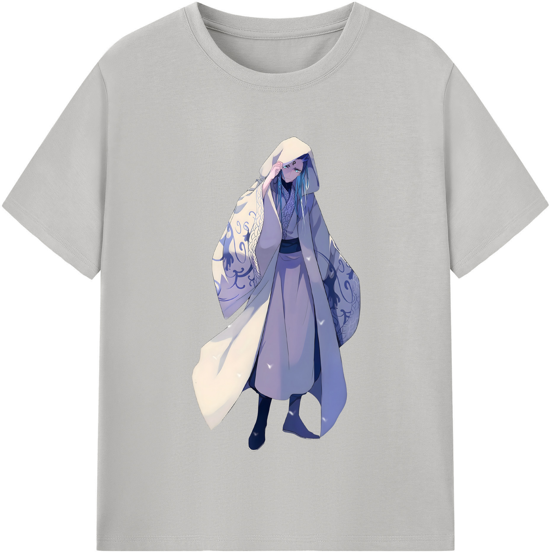 （画像用） Ne Zha 2 ナタ 魔童の大暴れ レディースカジュアルプリントTシャツ（綿100％）