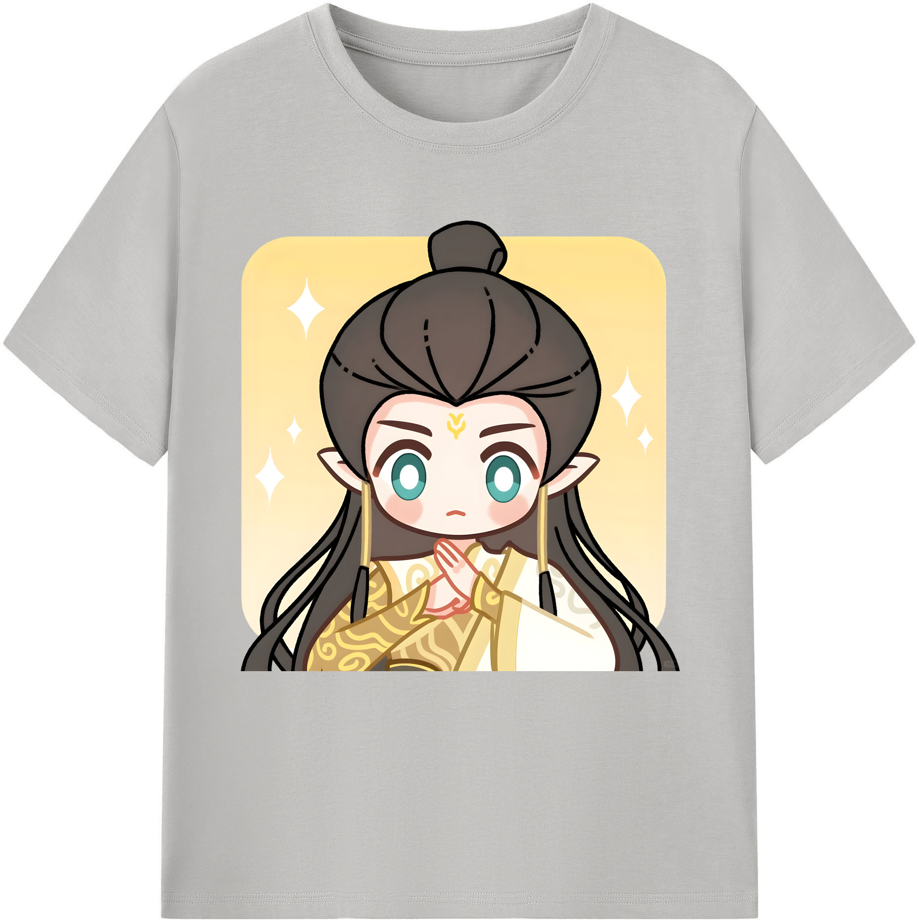 （画像用） Ne Zha 2 ナタ 魔童の大暴れ レディースカジュアルプリントTシャツ（綿100％）