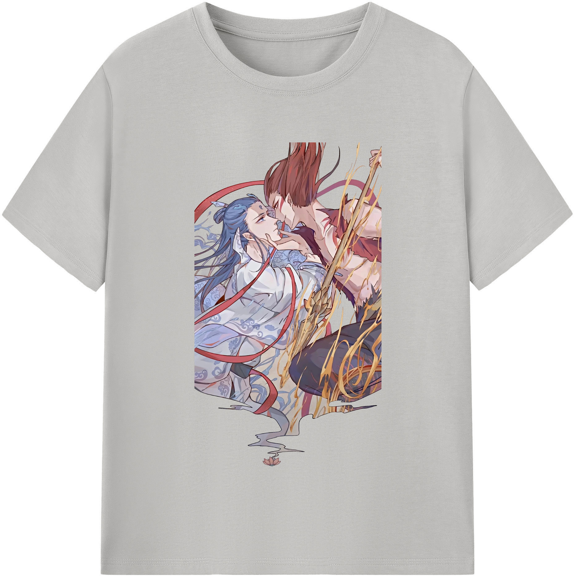（画像用） Ne Zha 2 ナタ 魔童の大暴れ レディースカジュアルプリントTシャツ（綿100％）