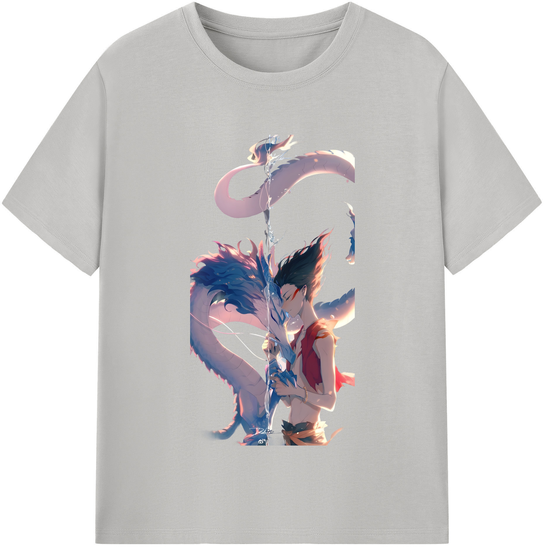 （画像用） Ne Zha 2 ナタ 魔童の大暴れ レディースカジュアルプリントTシャツ（綿100％）