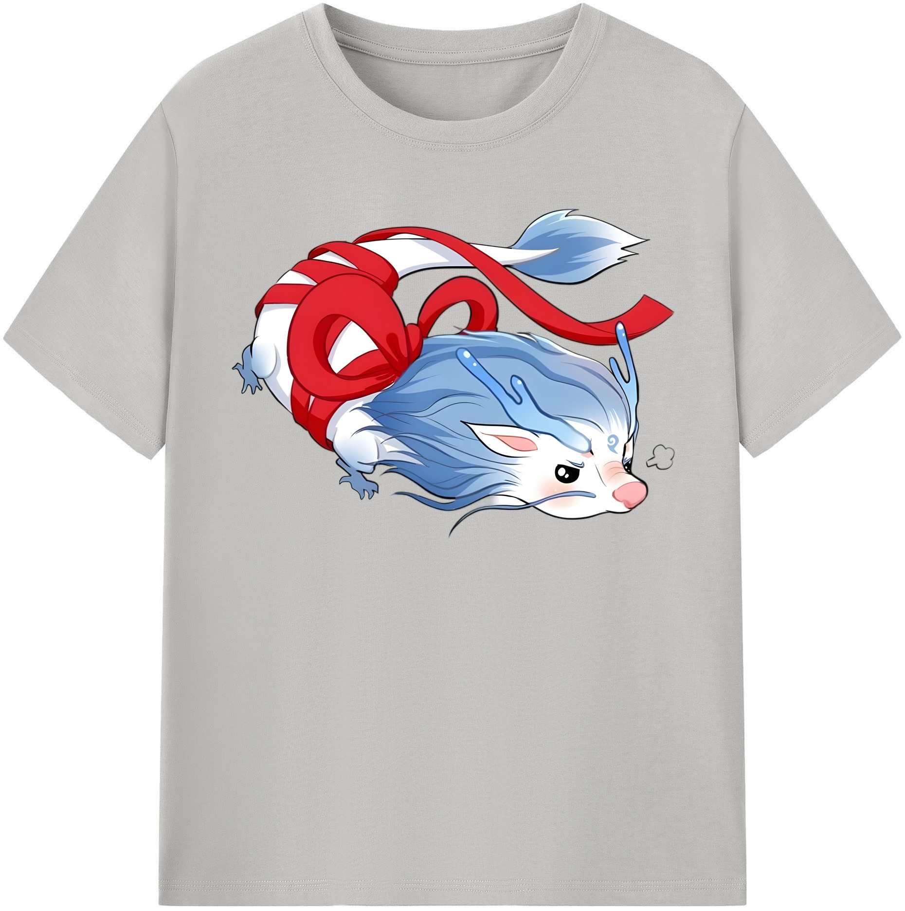 （画像用） Ne Zha 2 ナタ 魔童の大暴れ レディースカジュアルプリントTシャツ（綿100％）