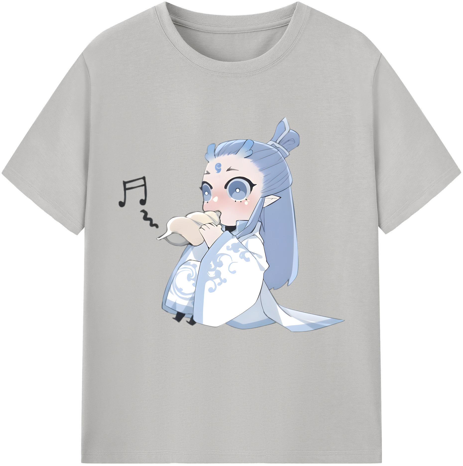 （画像用） Ne Zha 2 ナタ 魔童の大暴れ レディースカジュアルプリントTシャツ（綿100％）
