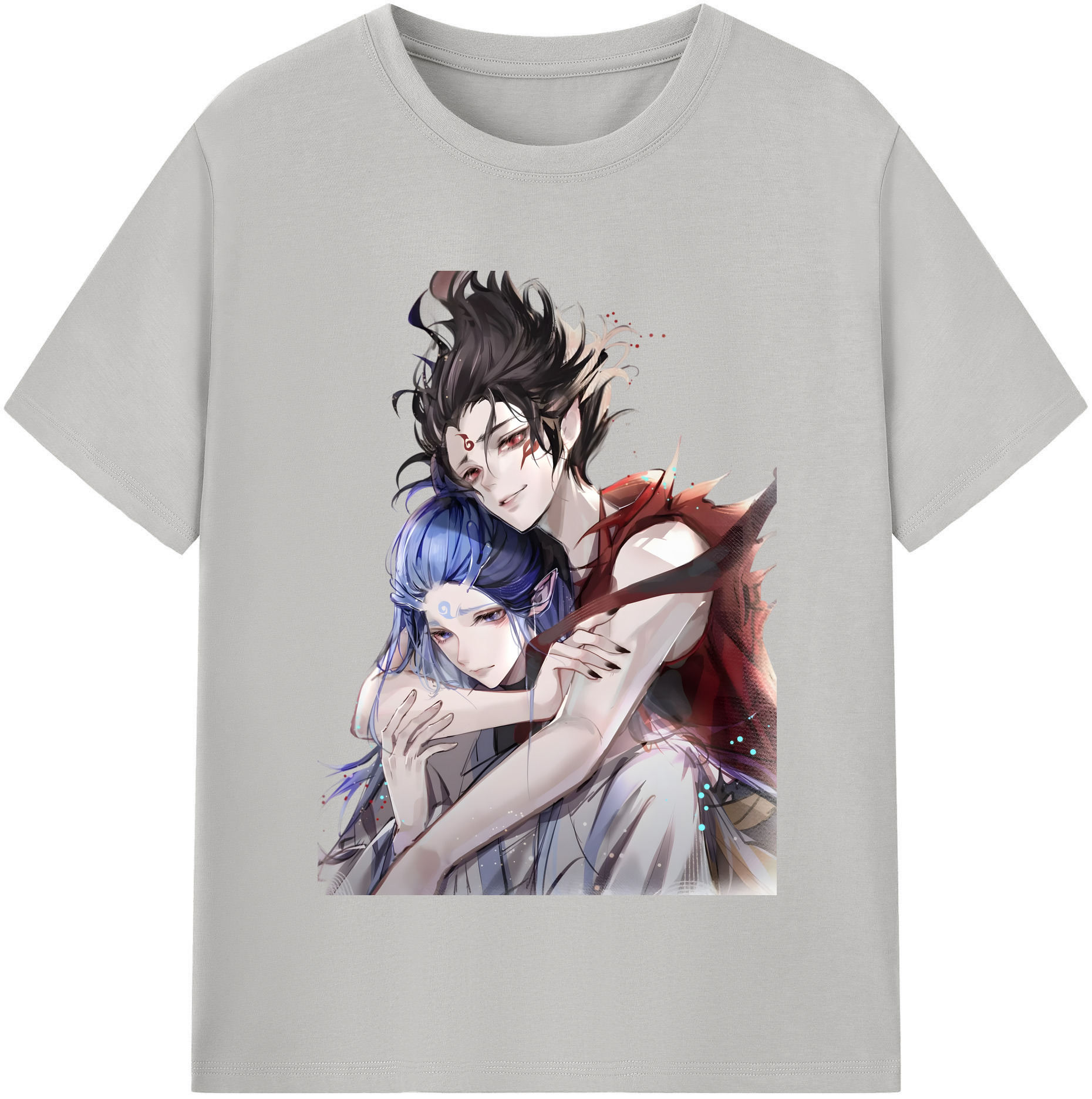 （画像用） Ne Zha 2 ナタ 魔童の大暴れ レディースカジュアルプリントTシャツ（綿100％）