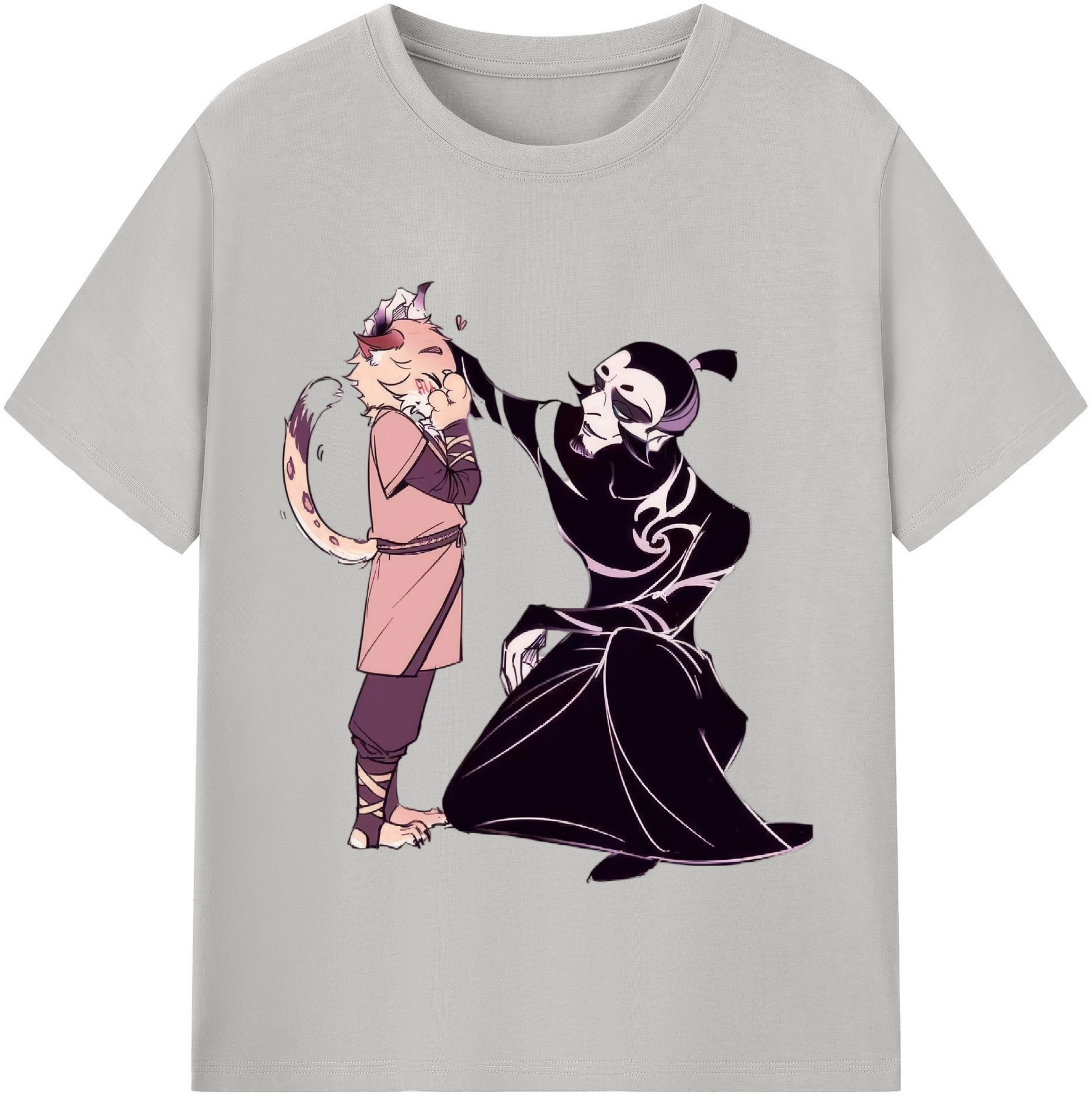 （画像用） Ne Zha 2 ナタ 魔童の大暴れ レディースカジュアルプリントTシャツ（綿100％）
