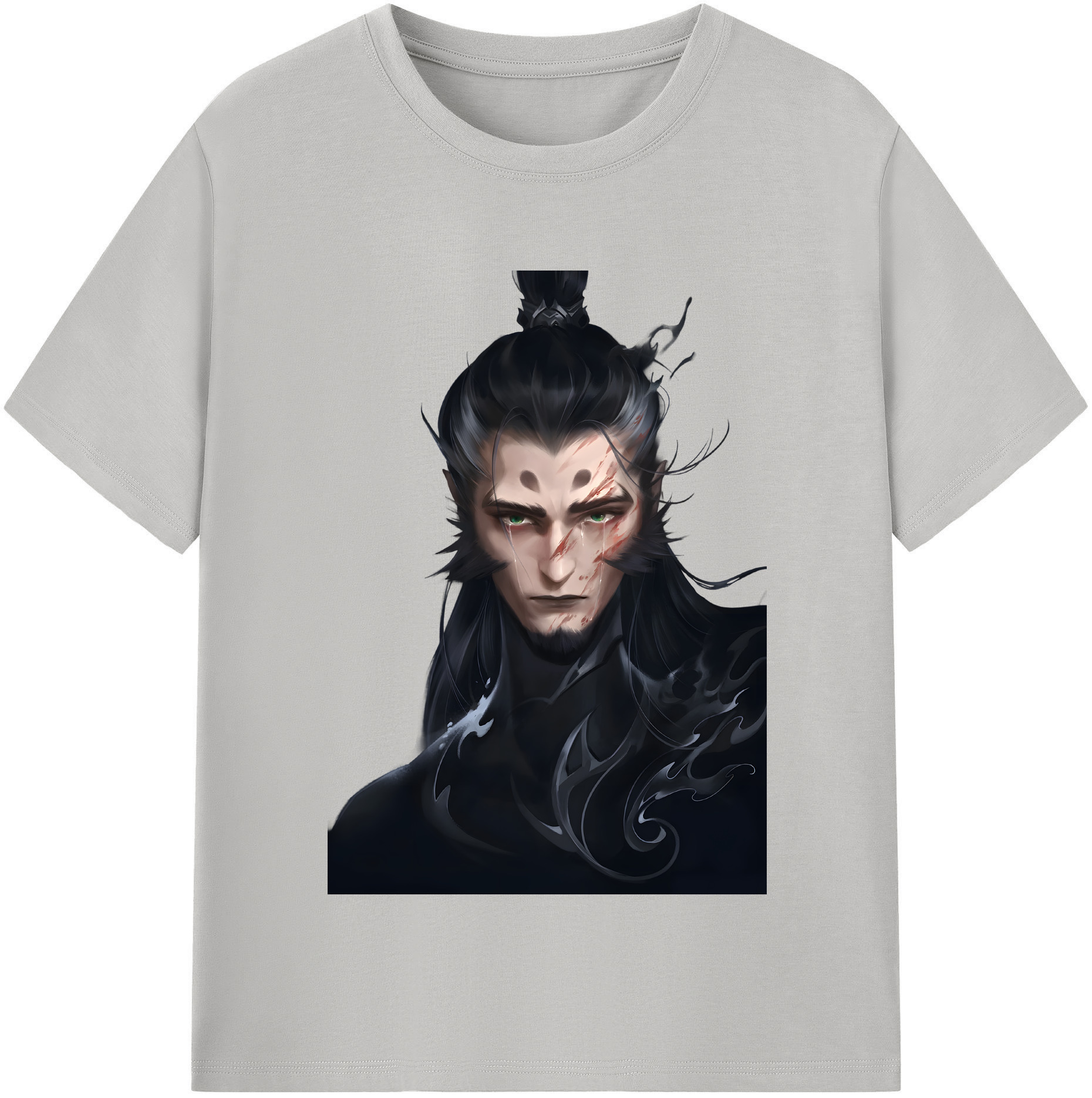 （画像用） Ne Zha 2 ナタ 魔童の大暴れ レディースカジュアルプリントTシャツ（綿100％）