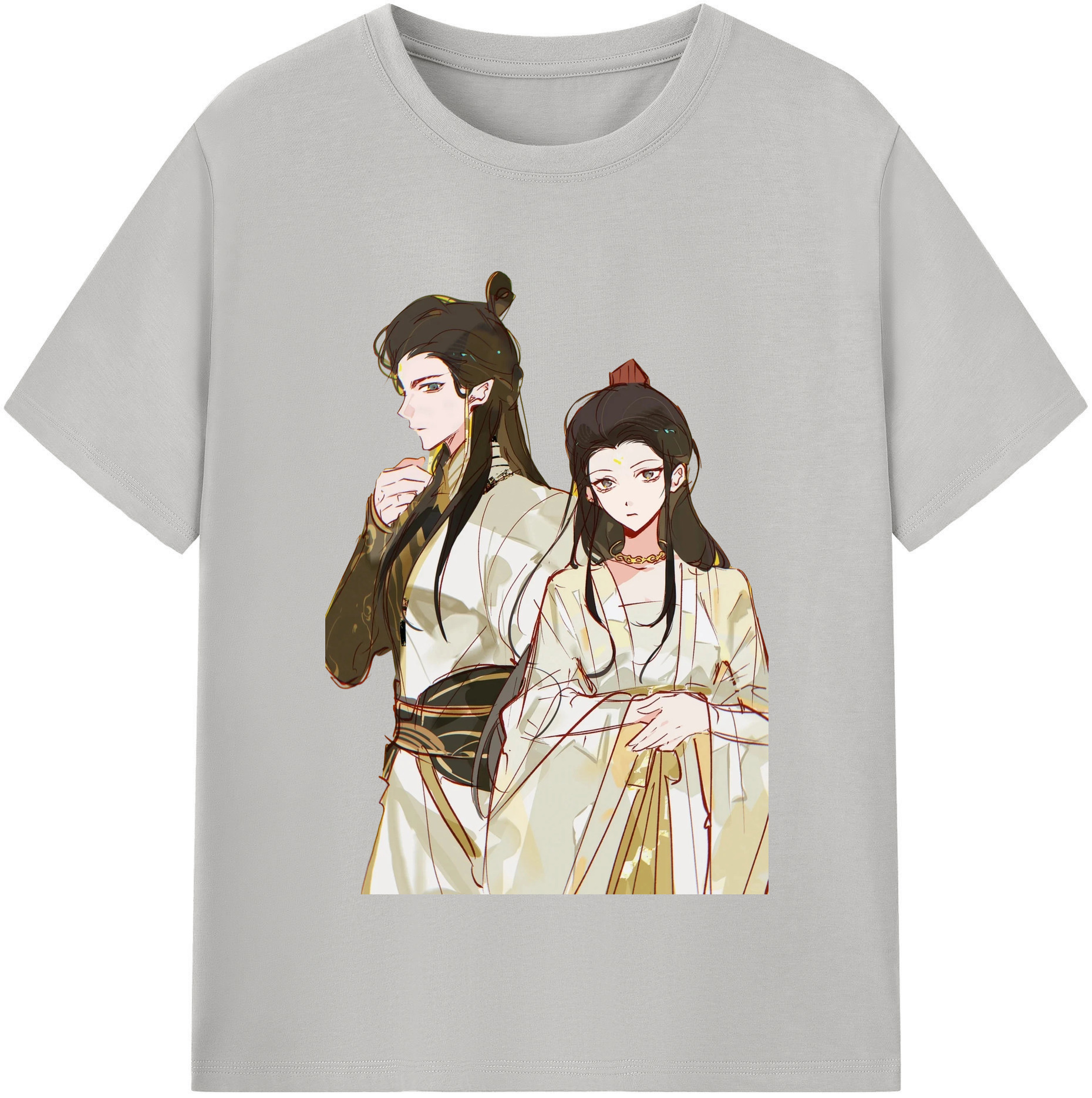 （画像用） Ne Zha 2 ナタ 魔童の大暴れ レディースカジュアルプリントTシャツ（綿100％）