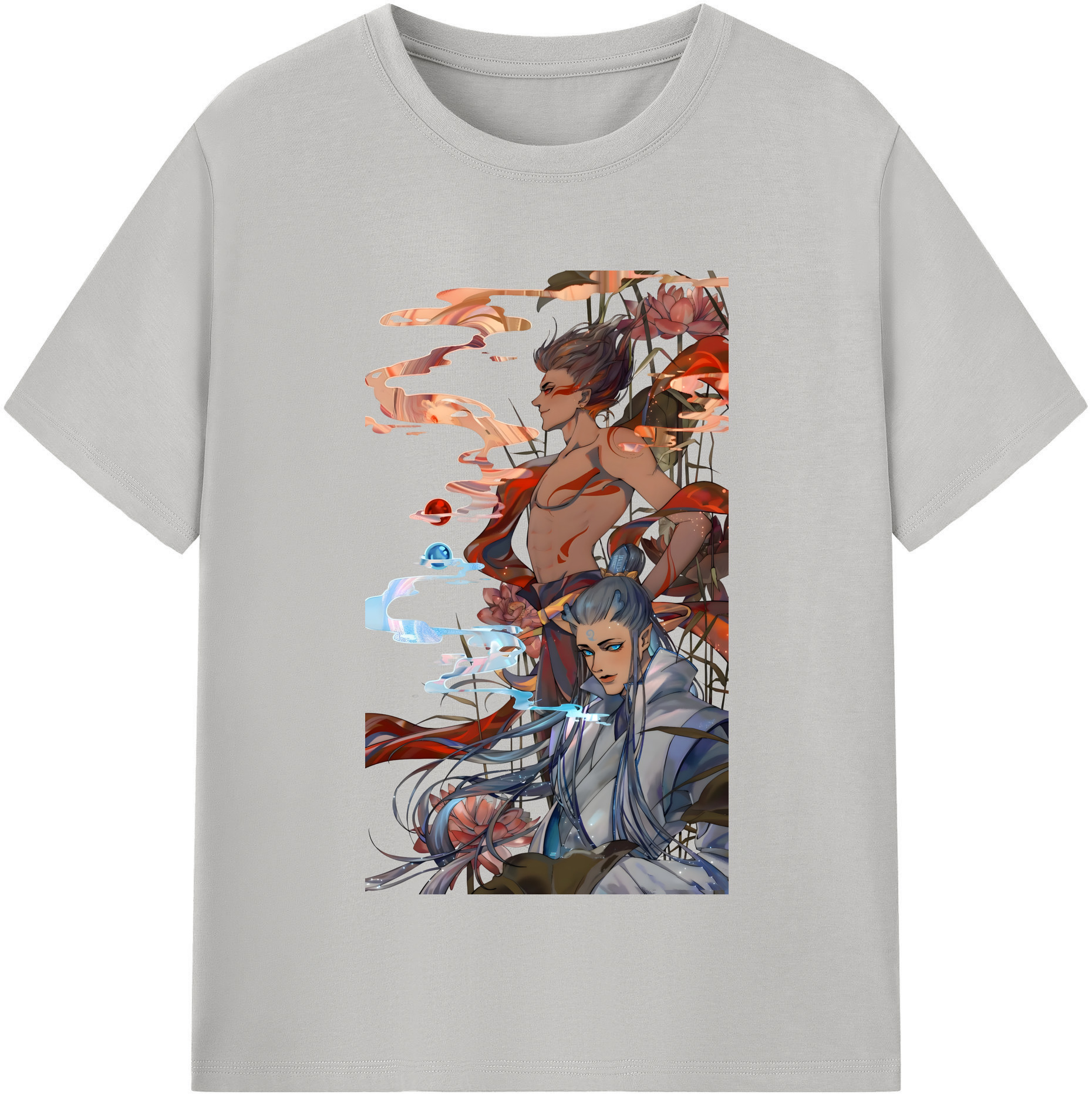 （画像用） Ne Zha 2 ナタ 魔童の大暴れ レディースカジュアルプリントTシャツ（綿100％）