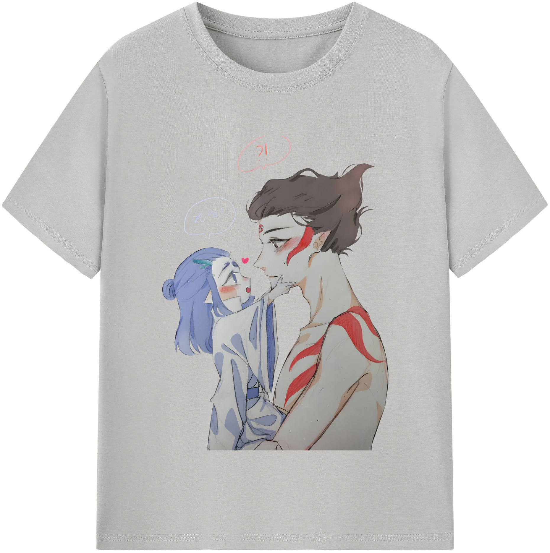 （画像用） Ne Zha 2 ナタ 魔童の大暴れ レディースカジュアルプリントTシャツ（綿100％）