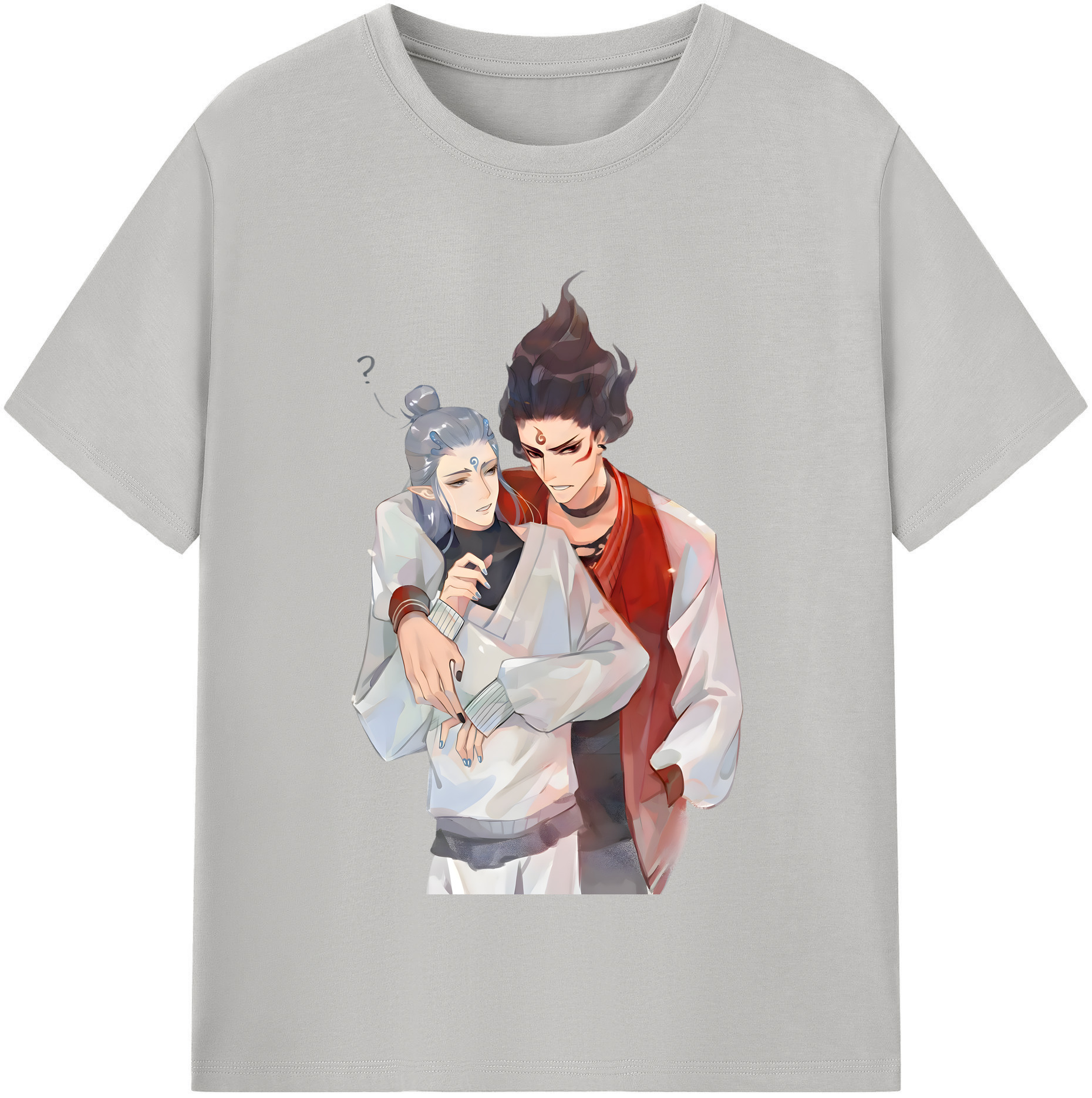 （画像用） Ne Zha 2 ナタ 魔童の大暴れ レディースカジュアルプリントTシャツ（綿100％）