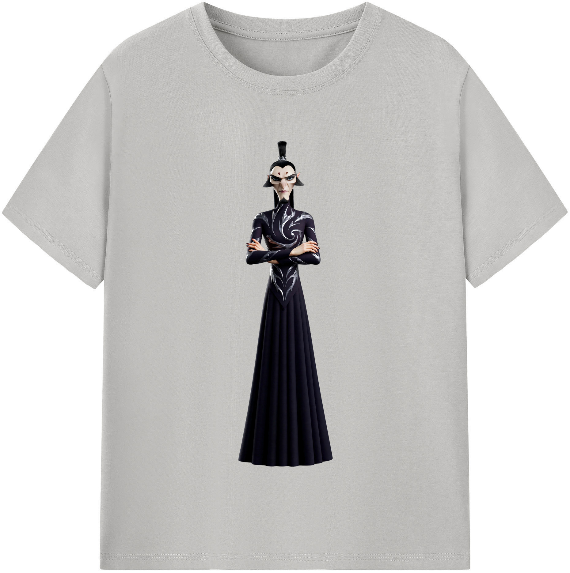 （画像用） Ne Zha 2 ナタ 魔童の大暴れ レディースカジュアルプリントTシャツ（綿100％）