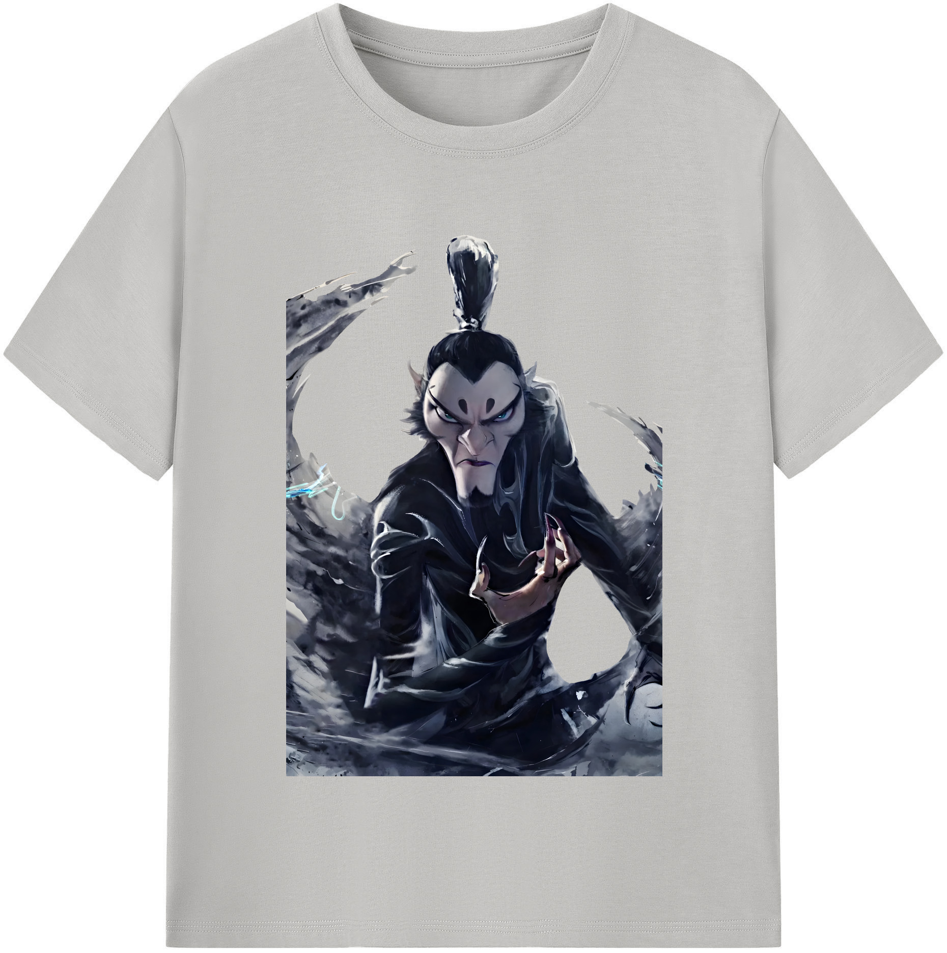 （画像用） Ne Zha 2 ナタ 魔童の大暴れ レディースカジュアルプリントTシャツ（綿100％）