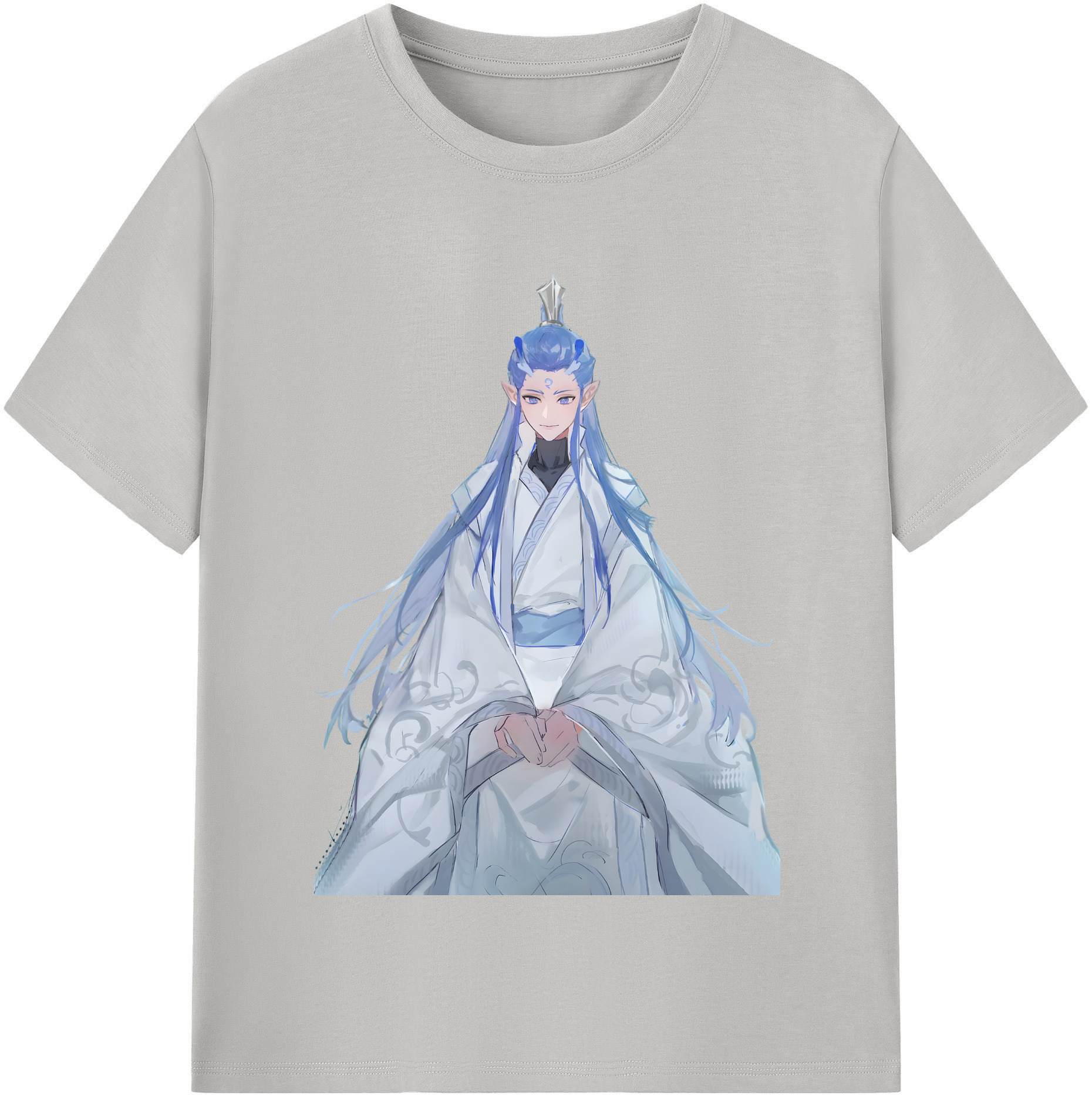 （画像用） Ne Zha 2 ナタ 魔童の大暴れ レディースカジュアルプリントTシャツ（綿100％）