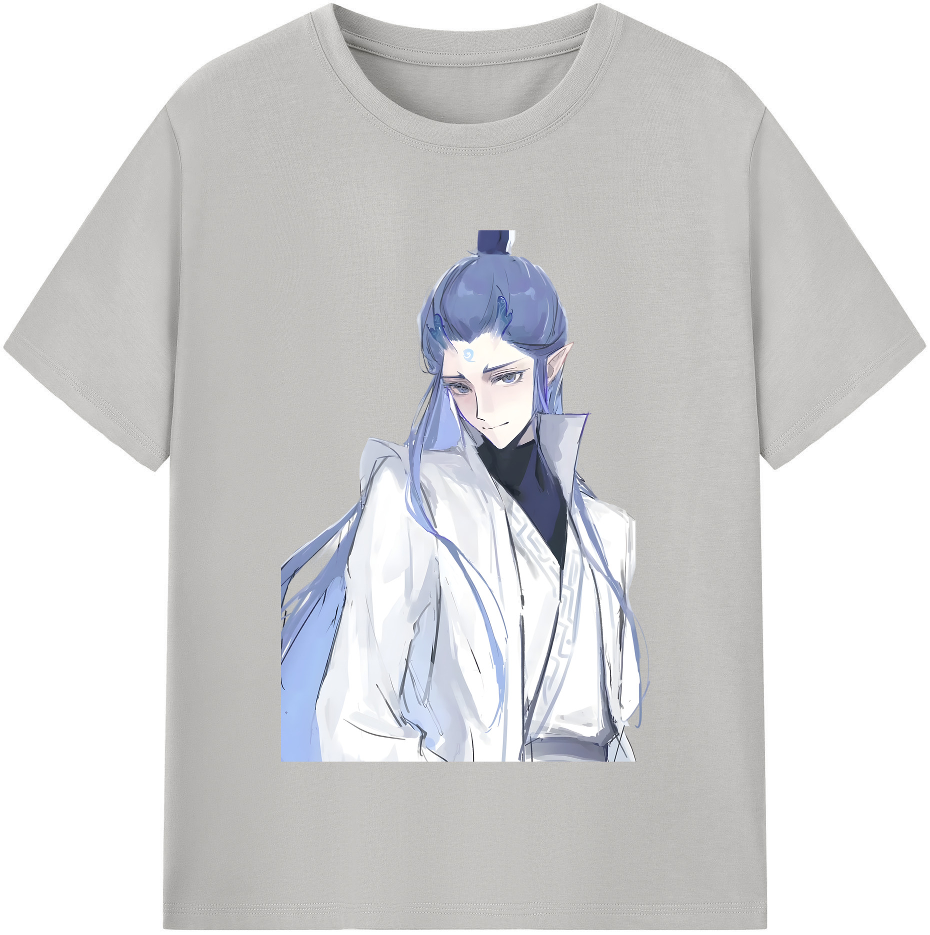 （画像用） Ne Zha 2 ナタ 魔童の大暴れ レディースカジュアルプリントTシャツ（綿100％）