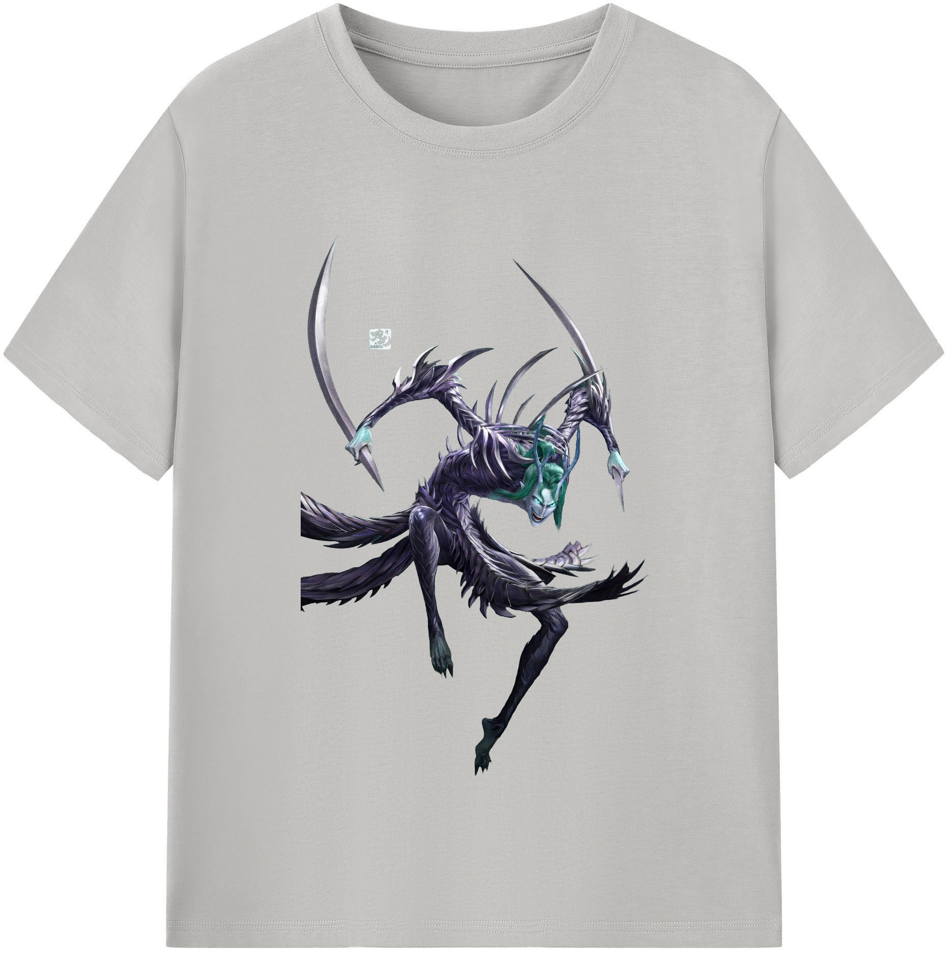 （画像用） Ne Zha 2 ナタ 魔童の大暴れ レディースカジュアルプリントTシャツ（綿100％）