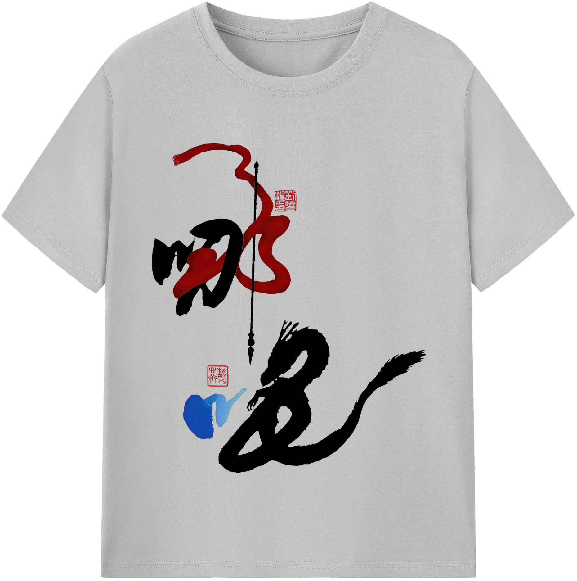 （画像用） Ne Zha 2 ナタ 魔童の大暴れ レディースカジュアルプリントTシャツ（綿100％）