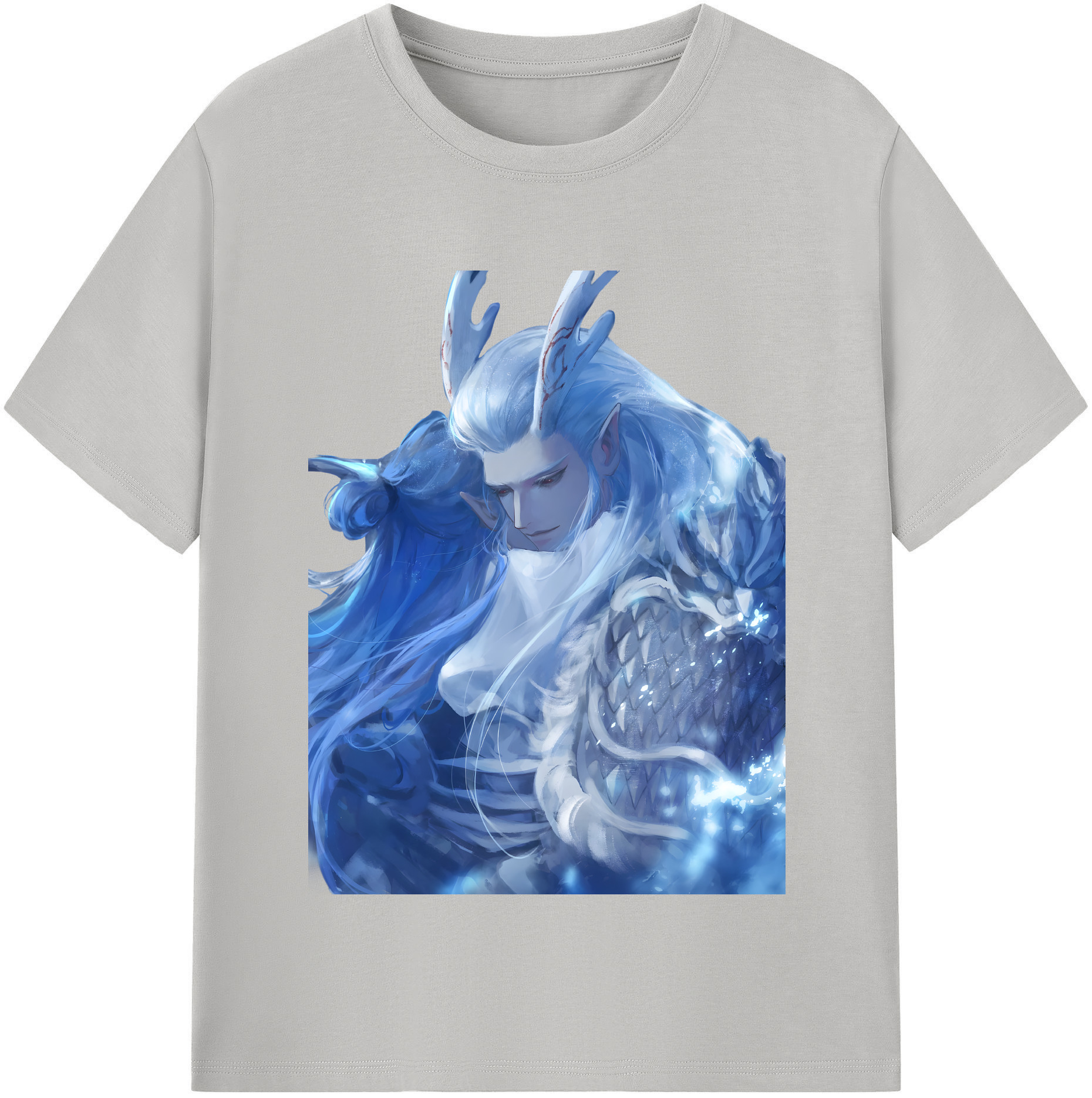 （画像用） Ne Zha 2 ナタ 魔童の大暴れ レディースカジュアルプリントTシャツ（綿100％）