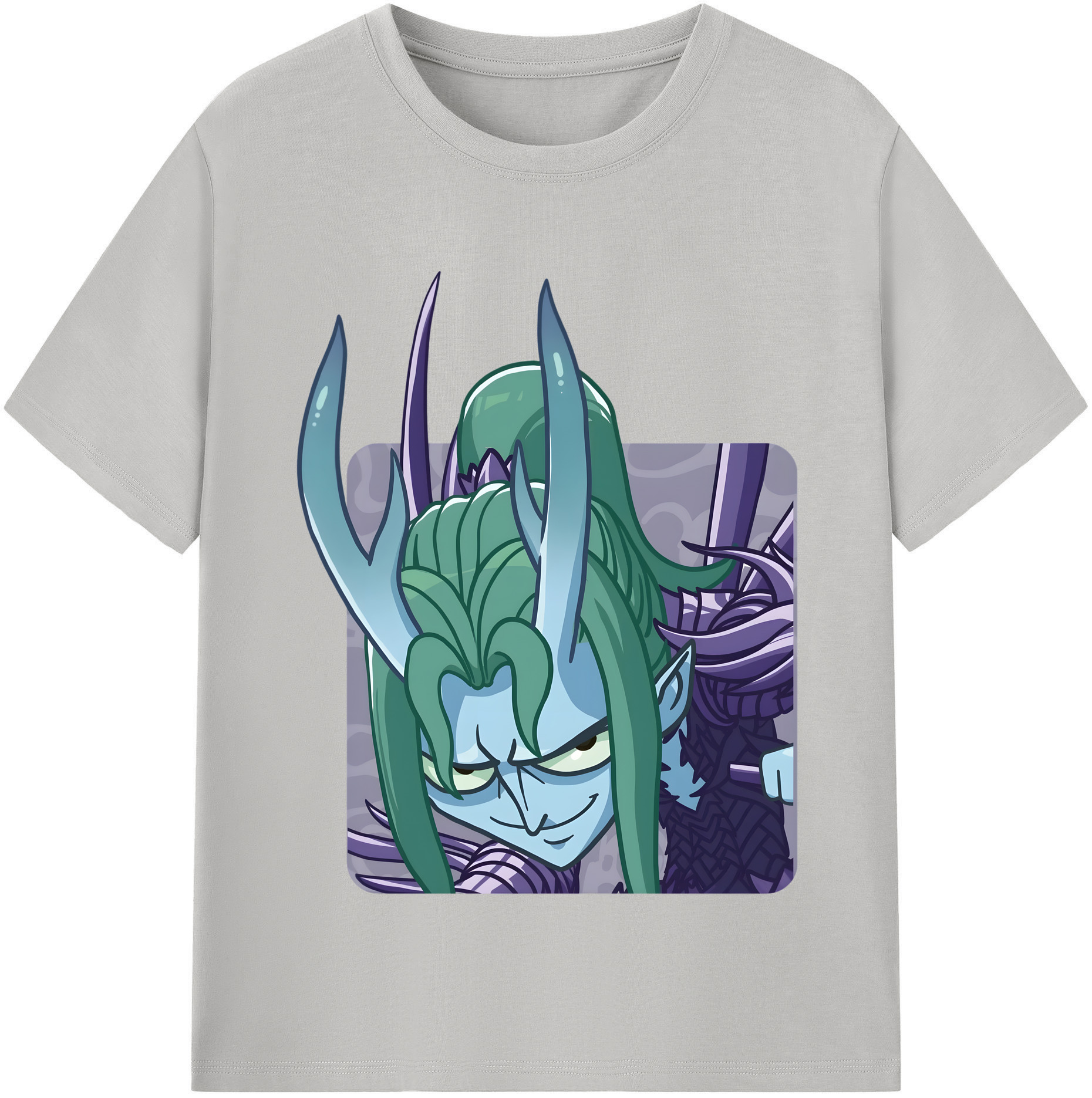 （画像用） Ne Zha 2 ナタ 魔童の大暴れ レディースカジュアルプリントTシャツ（綿100％）