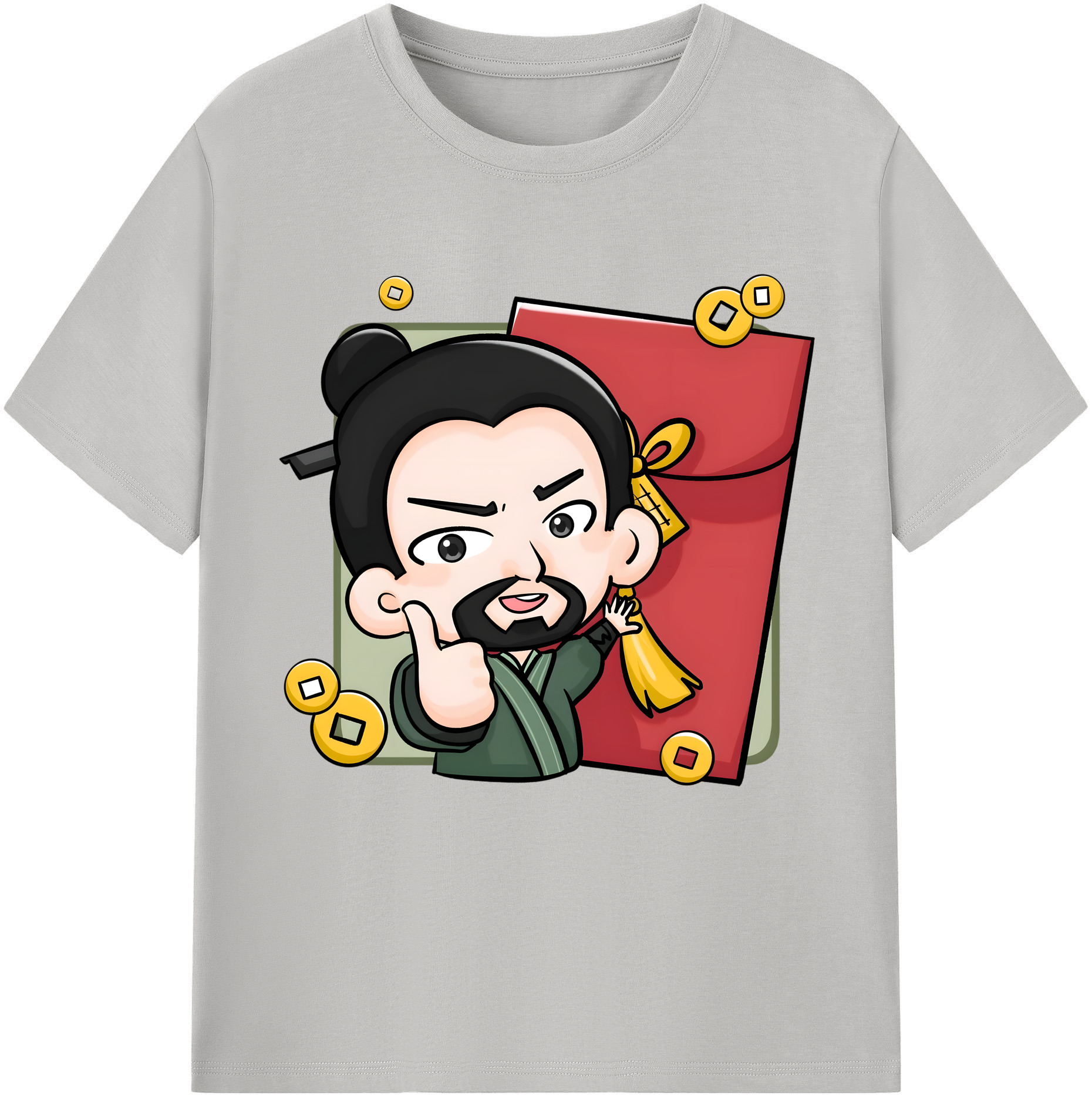 （画像用） Ne Zha 2 ナタ 魔童の大暴れ レディースカジュアルプリントTシャツ（綿100％）
