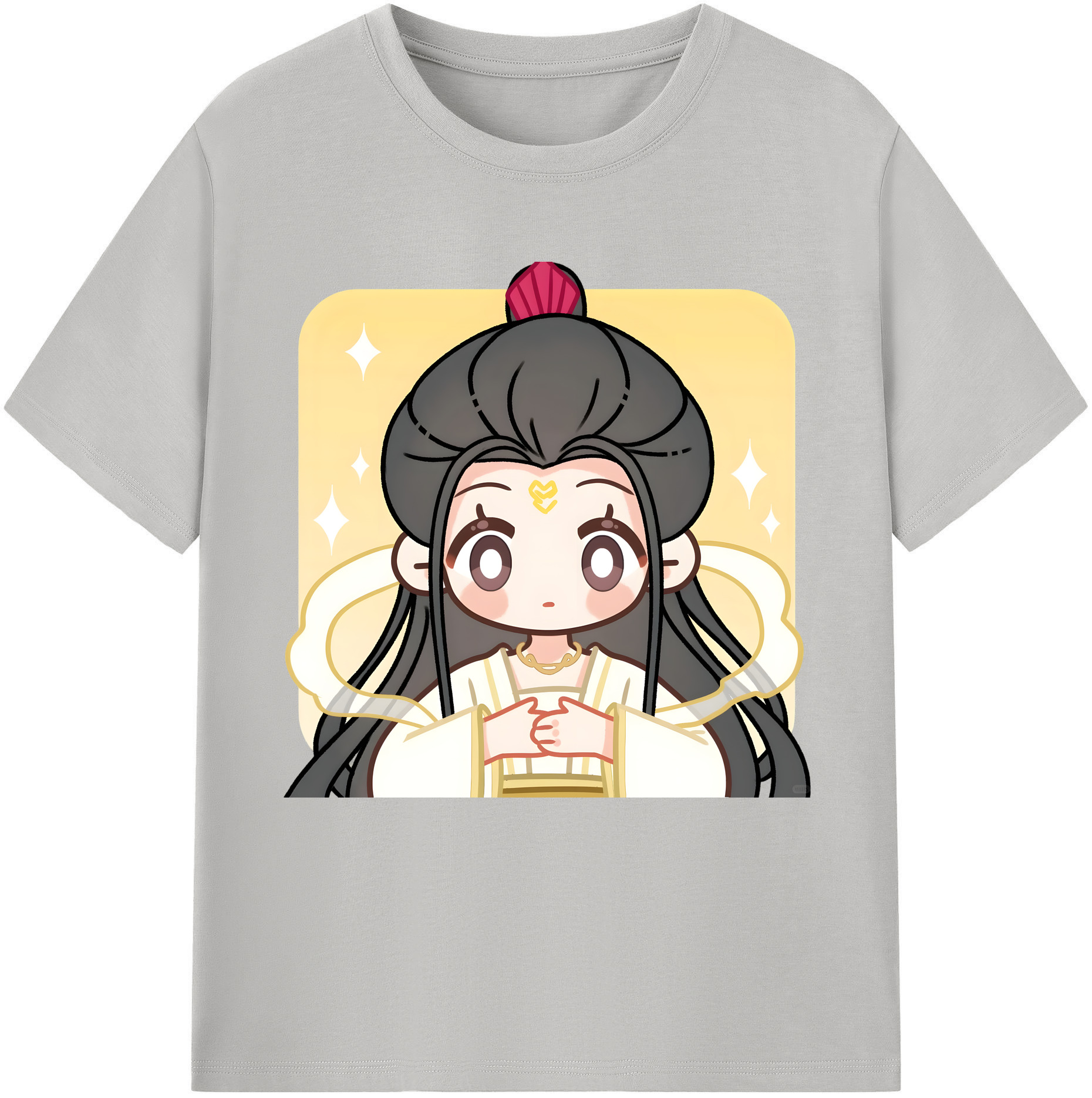 （画像用） Ne Zha 2 ナタ 魔童の大暴れ レディースカジュアルプリントTシャツ（綿100％）