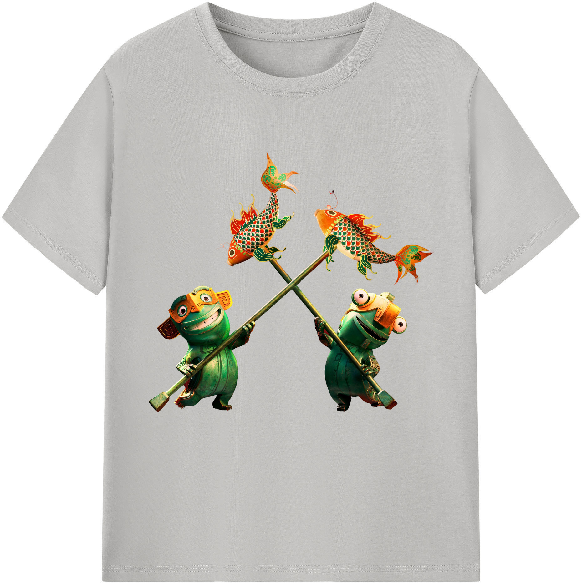 （画像用） Ne Zha 2 ナタ 魔童の大暴れ レディースカジュアルプリントTシャツ（綿100％）