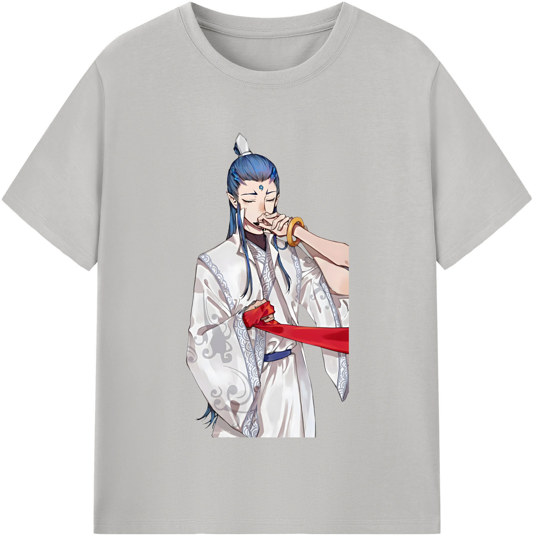 （画像用） Ne Zha 2 ナタ 魔童の大暴れ レディースカジュアルプリントTシャツ（綿100％）