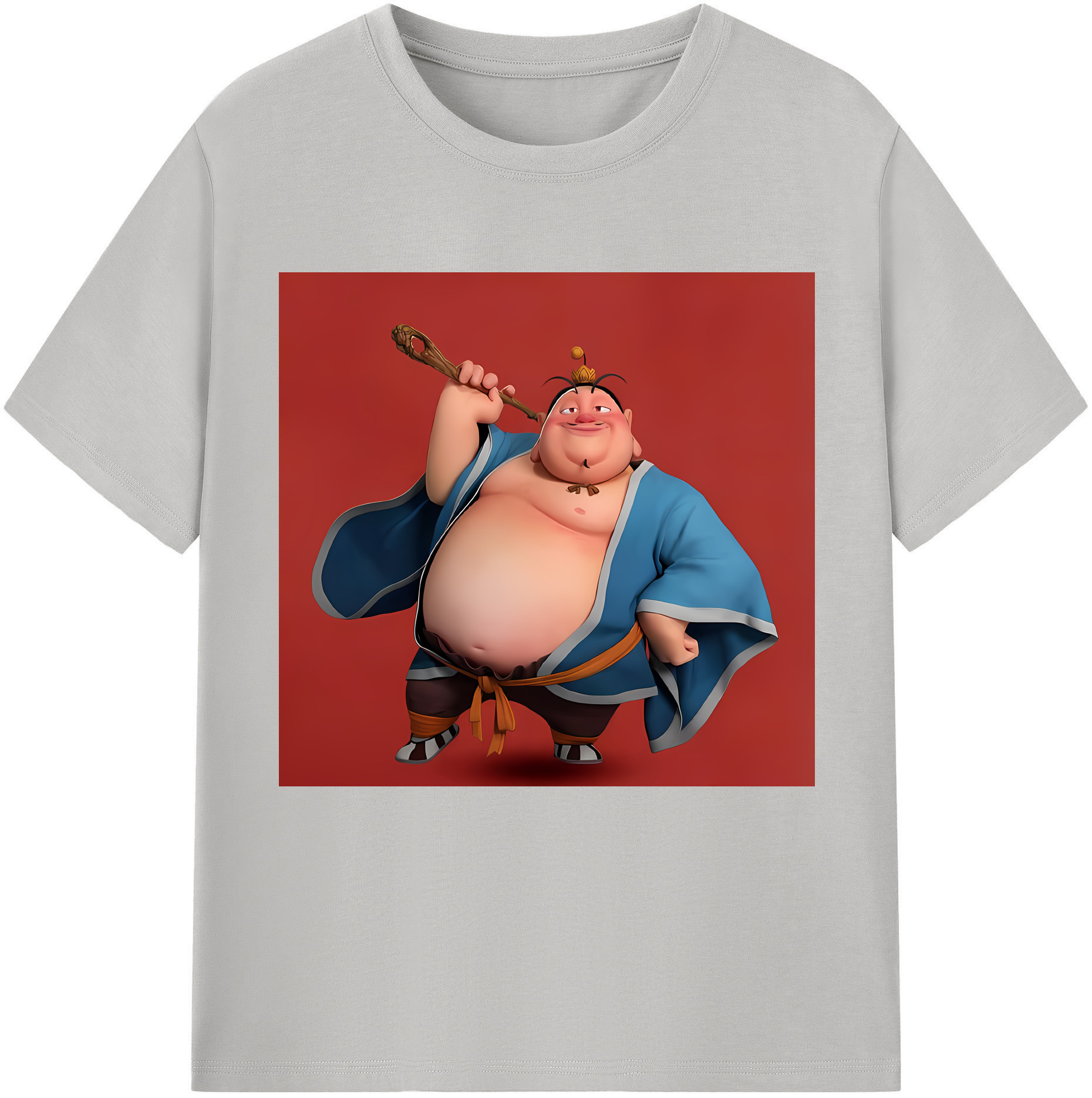 （画像用） Ne Zha 2 ナタ 魔童の大暴れ レディースカジュアルプリントTシャツ（綿100％）