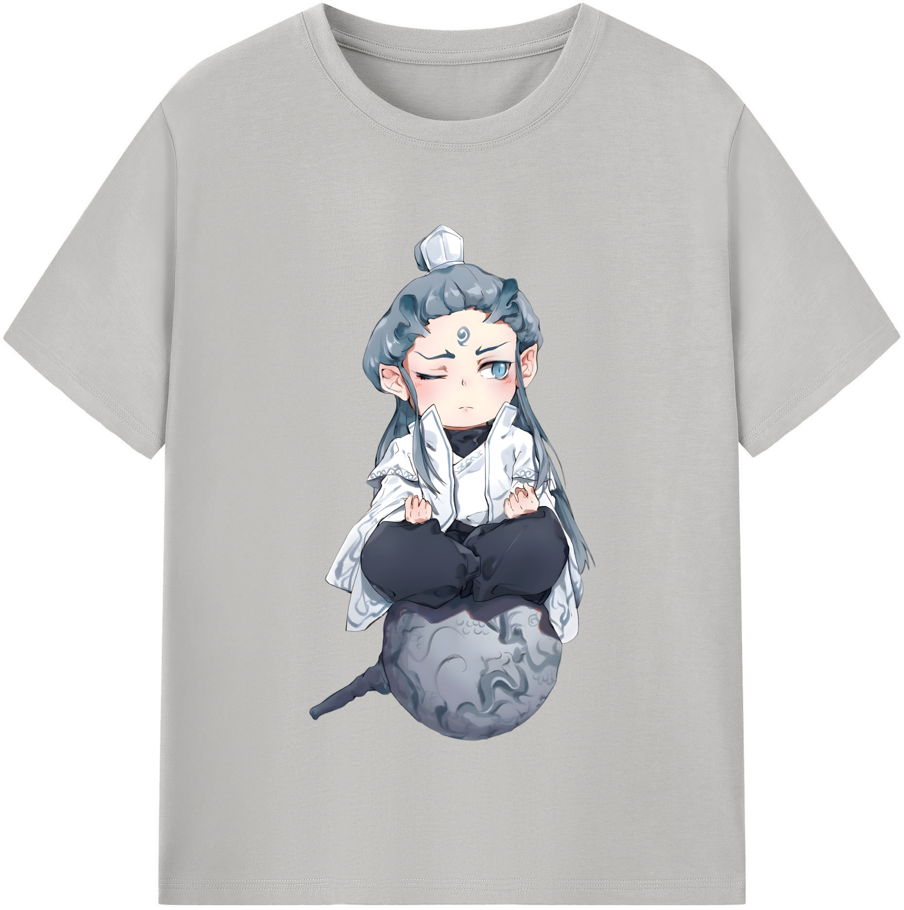 （画像用） Ne Zha 2 ナタ 魔童の大暴れ レディースカジュアルプリントTシャツ（綿100％）