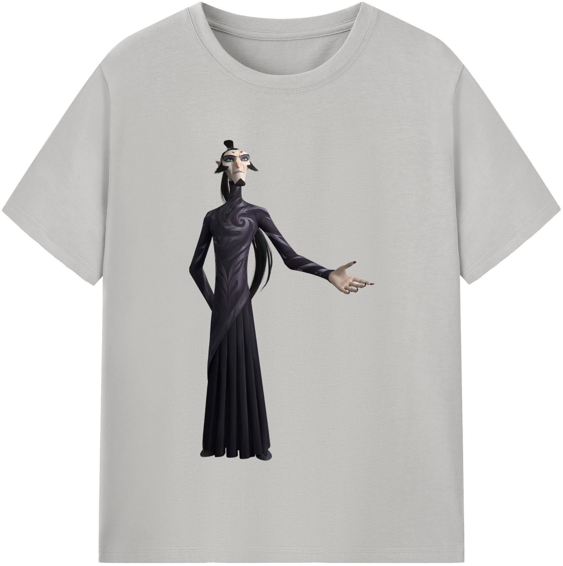 （画像用） Ne Zha 2 ナタ 魔童の大暴れ レディースカジュアルプリントTシャツ（綿100％）