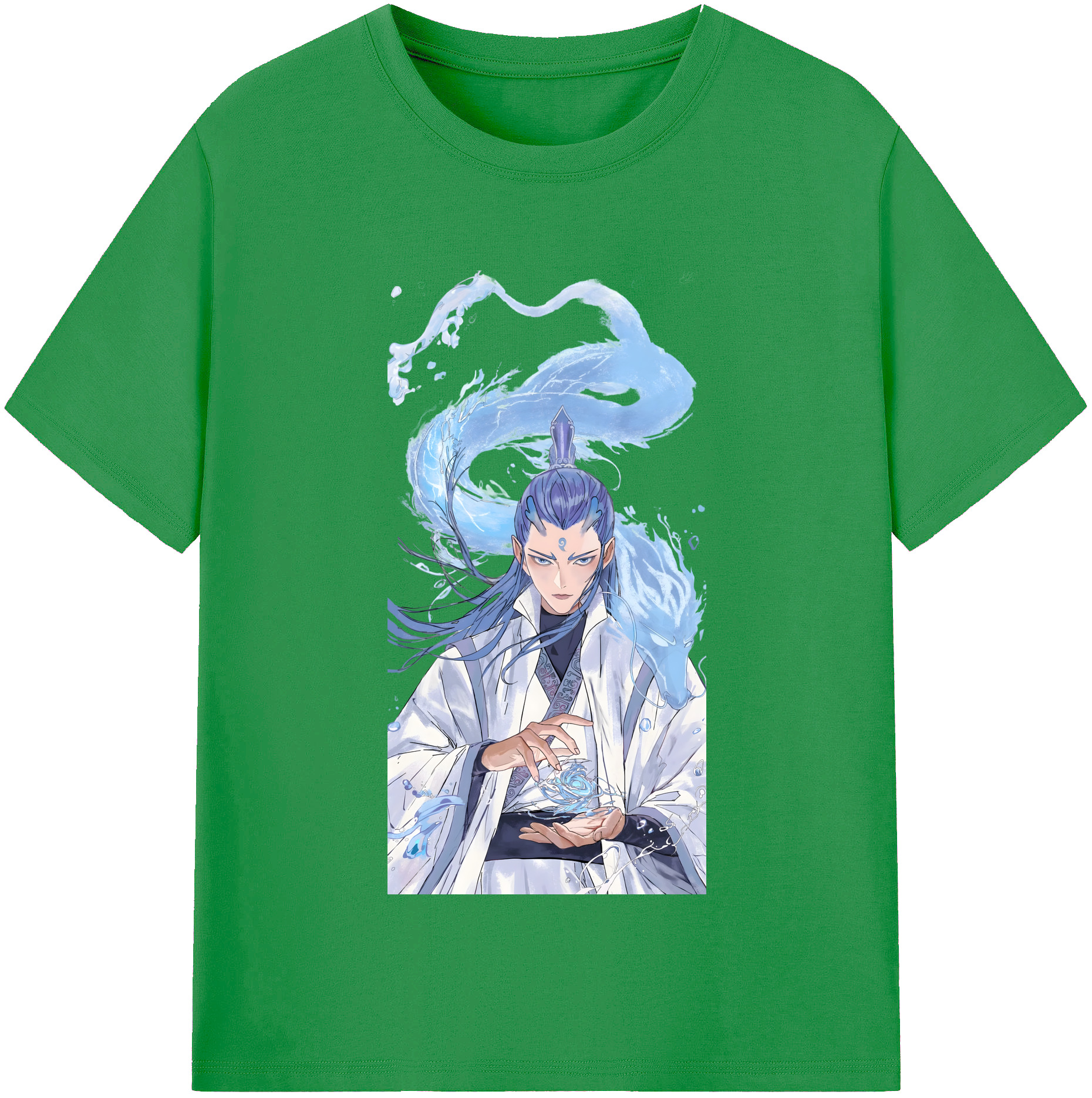 （画像用） Ne Zha 2 ナタ 魔童の大暴れ レディースカジュアルプリントTシャツ（綿100％）