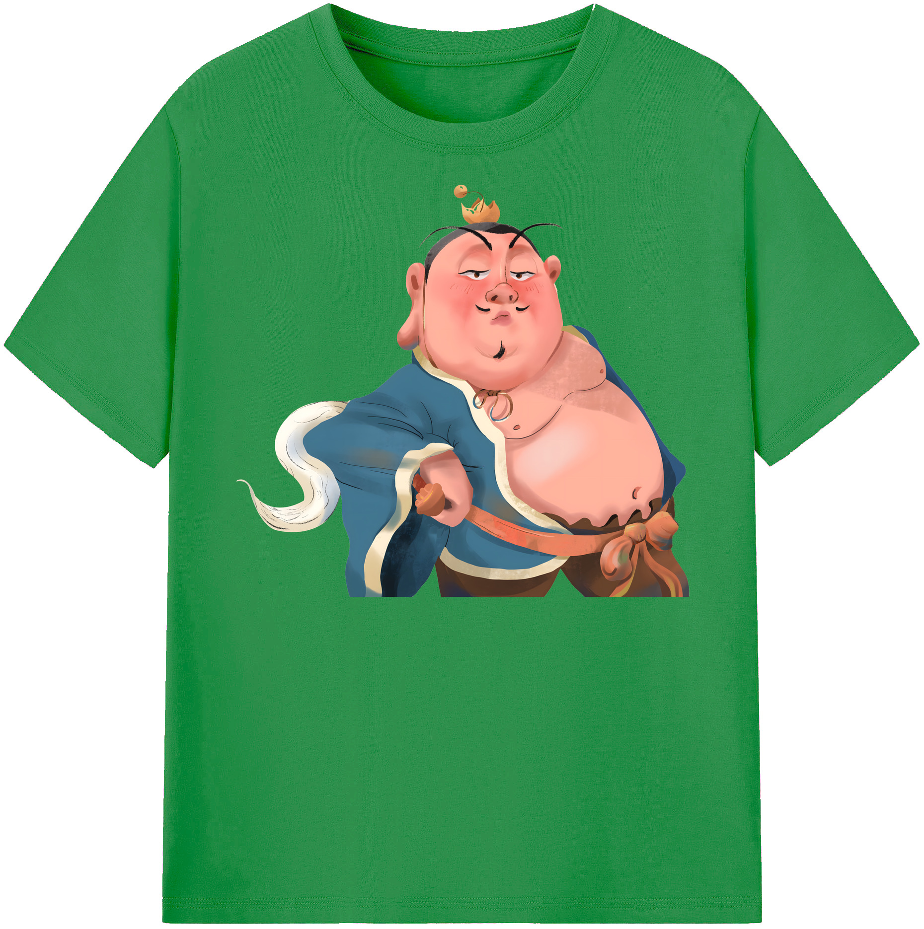 （画像用） Ne Zha 2 ナタ 魔童の大暴れ レディースカジュアルプリントTシャツ（綿100％）
