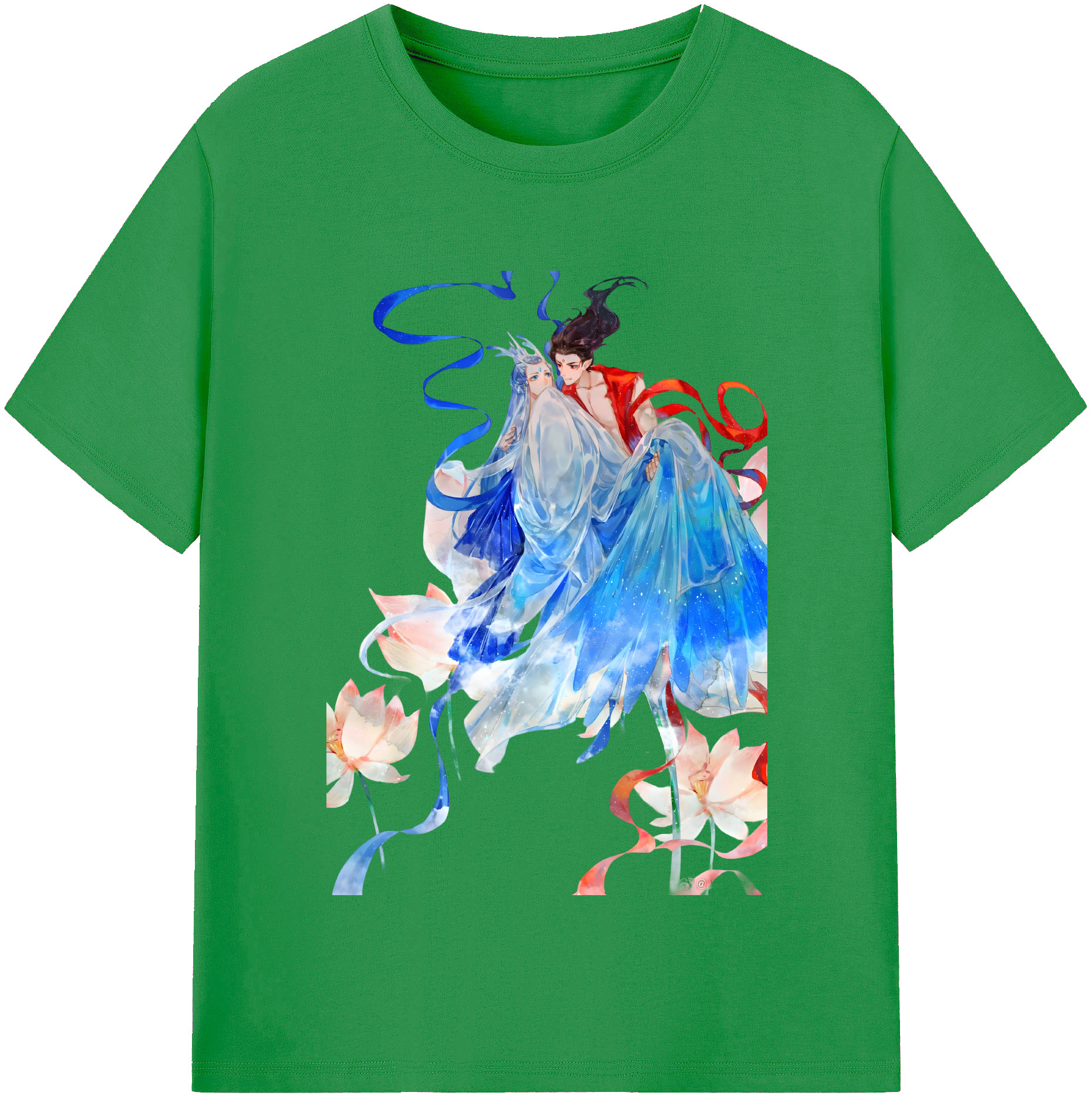 （画像用） Ne Zha 2 ナタ 魔童の大暴れ レディースカジュアルプリントTシャツ（綿100％）