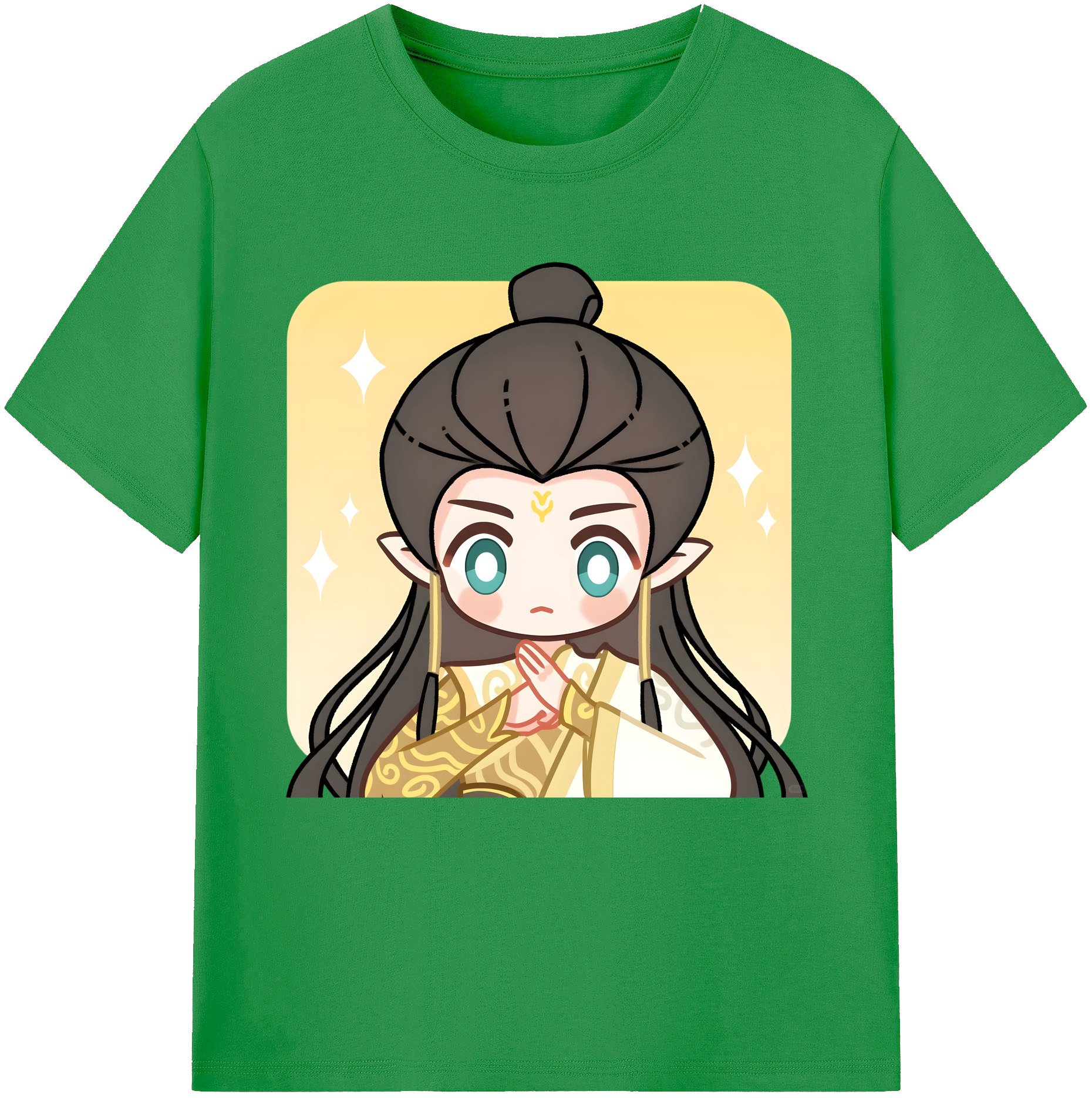 （画像用） Ne Zha 2 ナタ 魔童の大暴れ レディースカジュアルプリントTシャツ（綿100％）