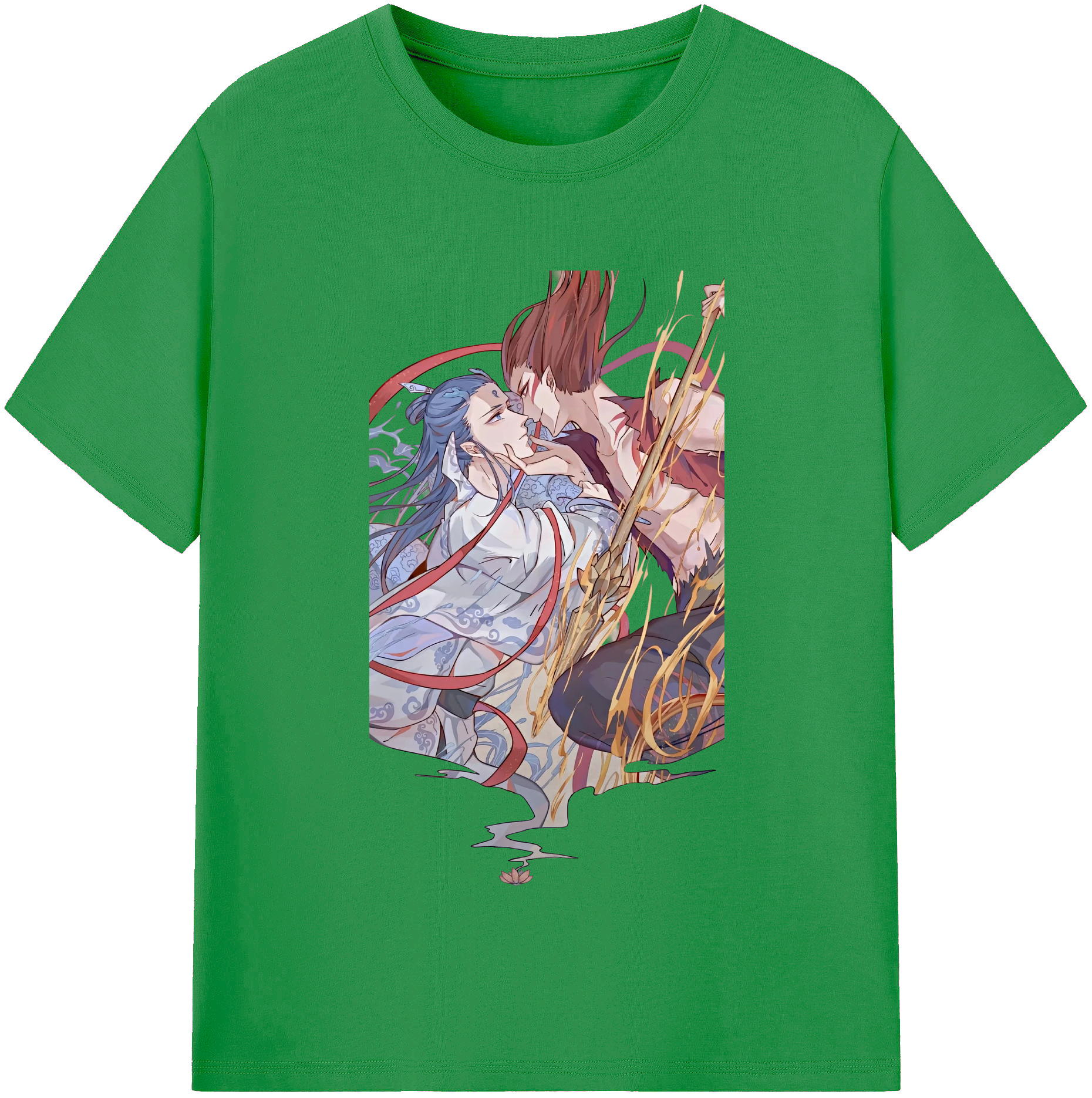 （画像用） Ne Zha 2 ナタ 魔童の大暴れ レディースカジュアルプリントTシャツ（綿100％）