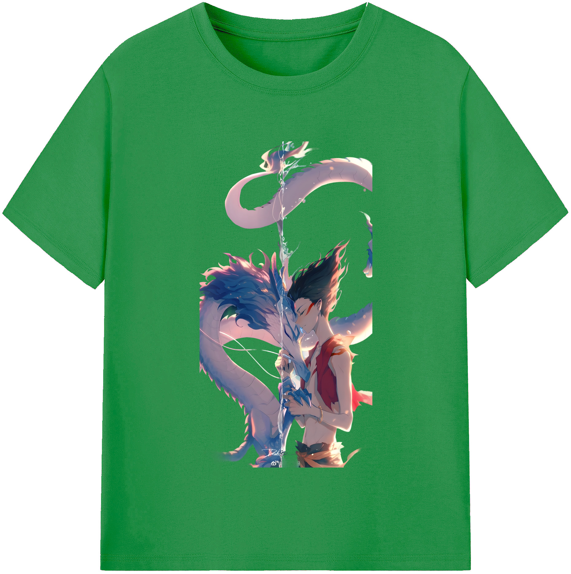（画像用） Ne Zha 2 ナタ 魔童の大暴れ レディースカジュアルプリントTシャツ（綿100％）