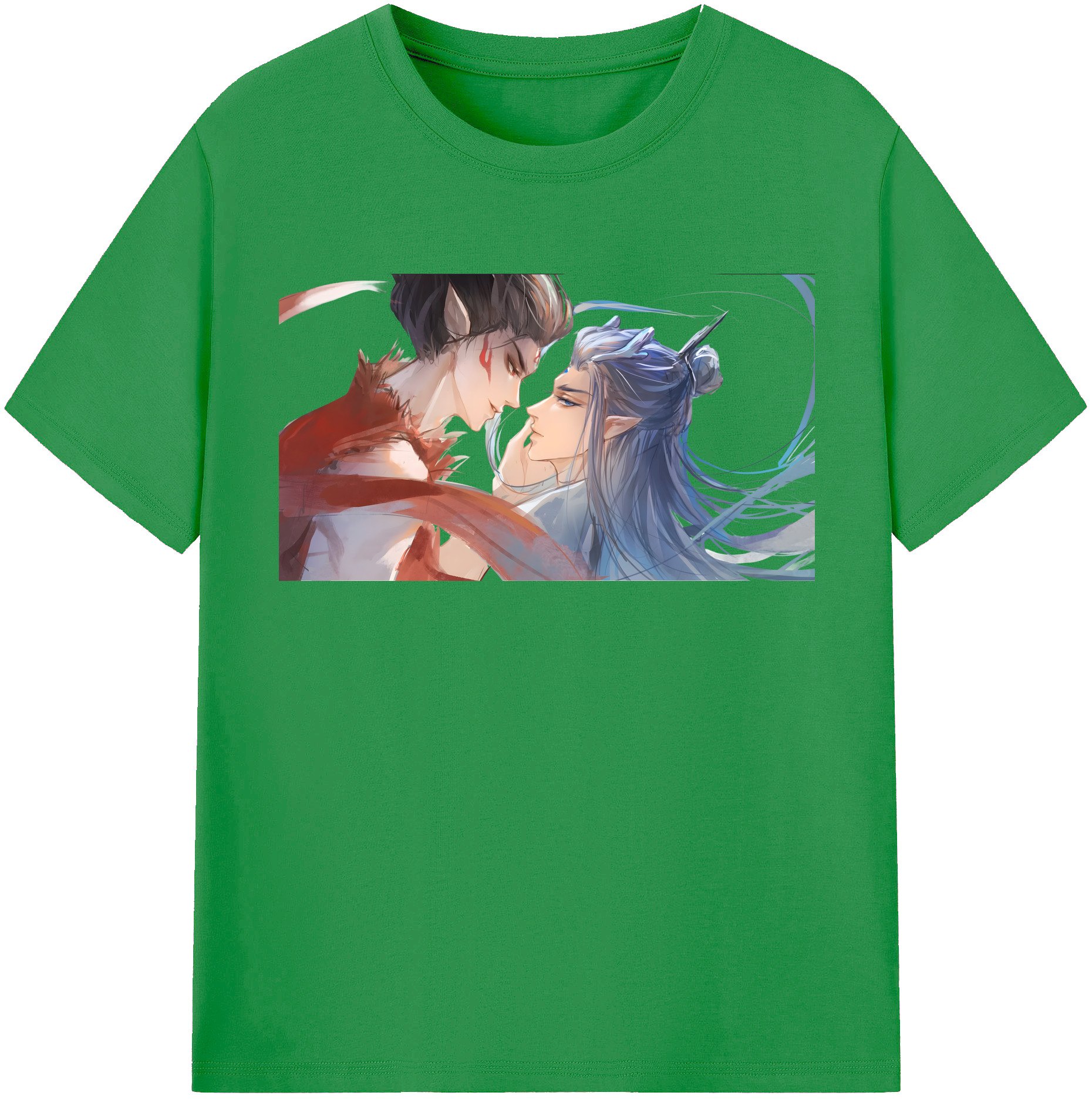 （画像用） Ne Zha 2 ナタ 魔童の大暴れ レディースカジュアルプリントTシャツ（綿100％）