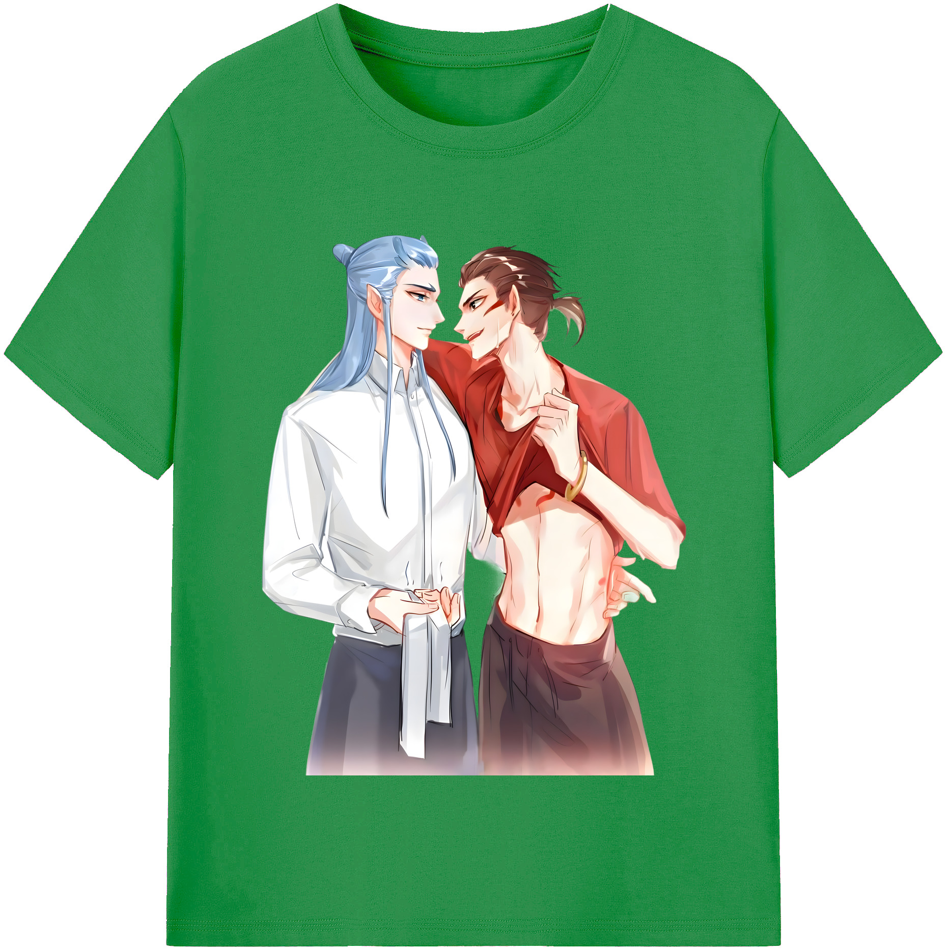 （画像用） Ne Zha 2 ナタ 魔童の大暴れ レディースカジュアルプリントTシャツ（綿100％）