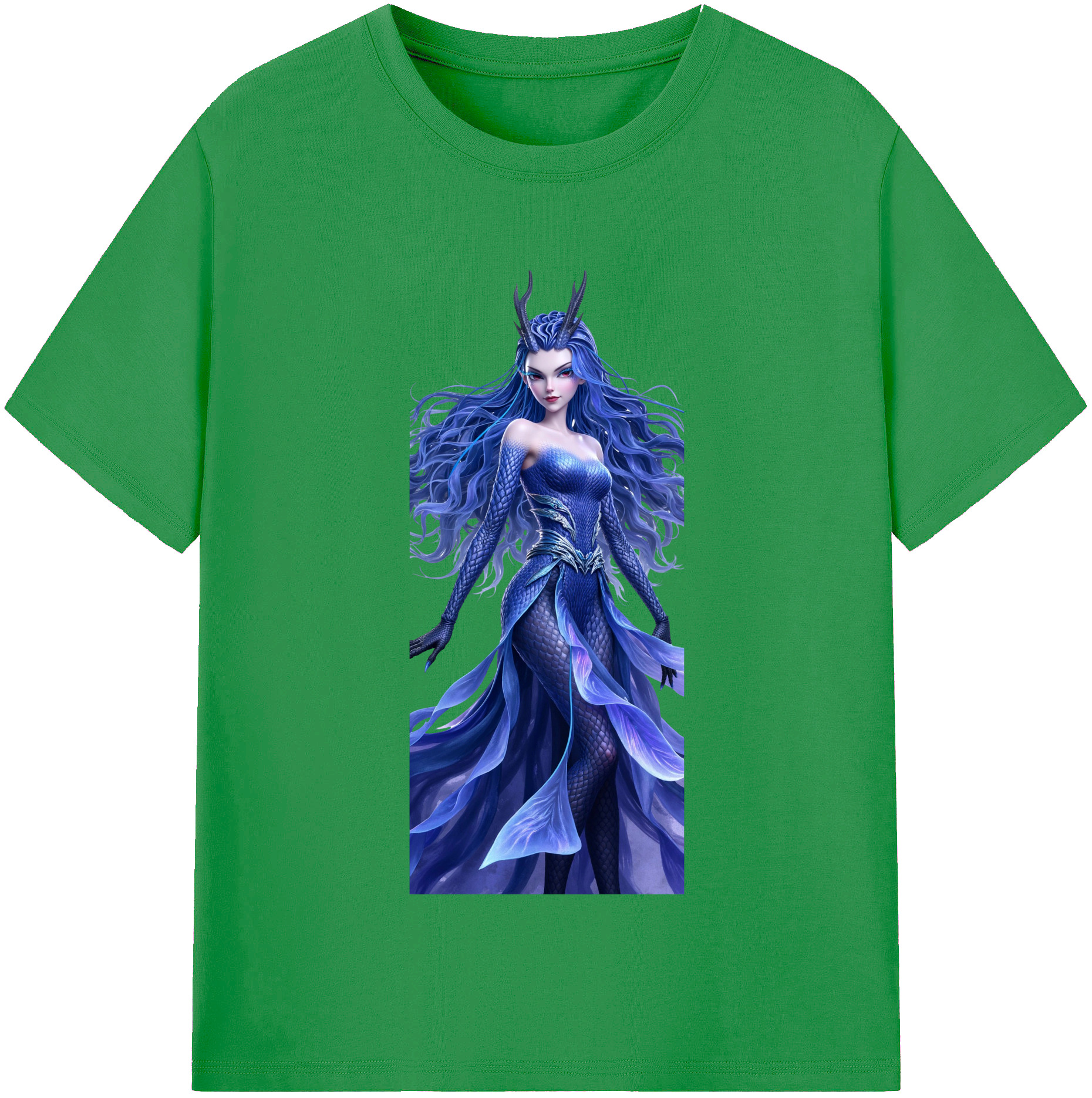 （画像用） Ne Zha 2 ナタ 魔童の大暴れ レディースカジュアルプリントTシャツ（綿100％）