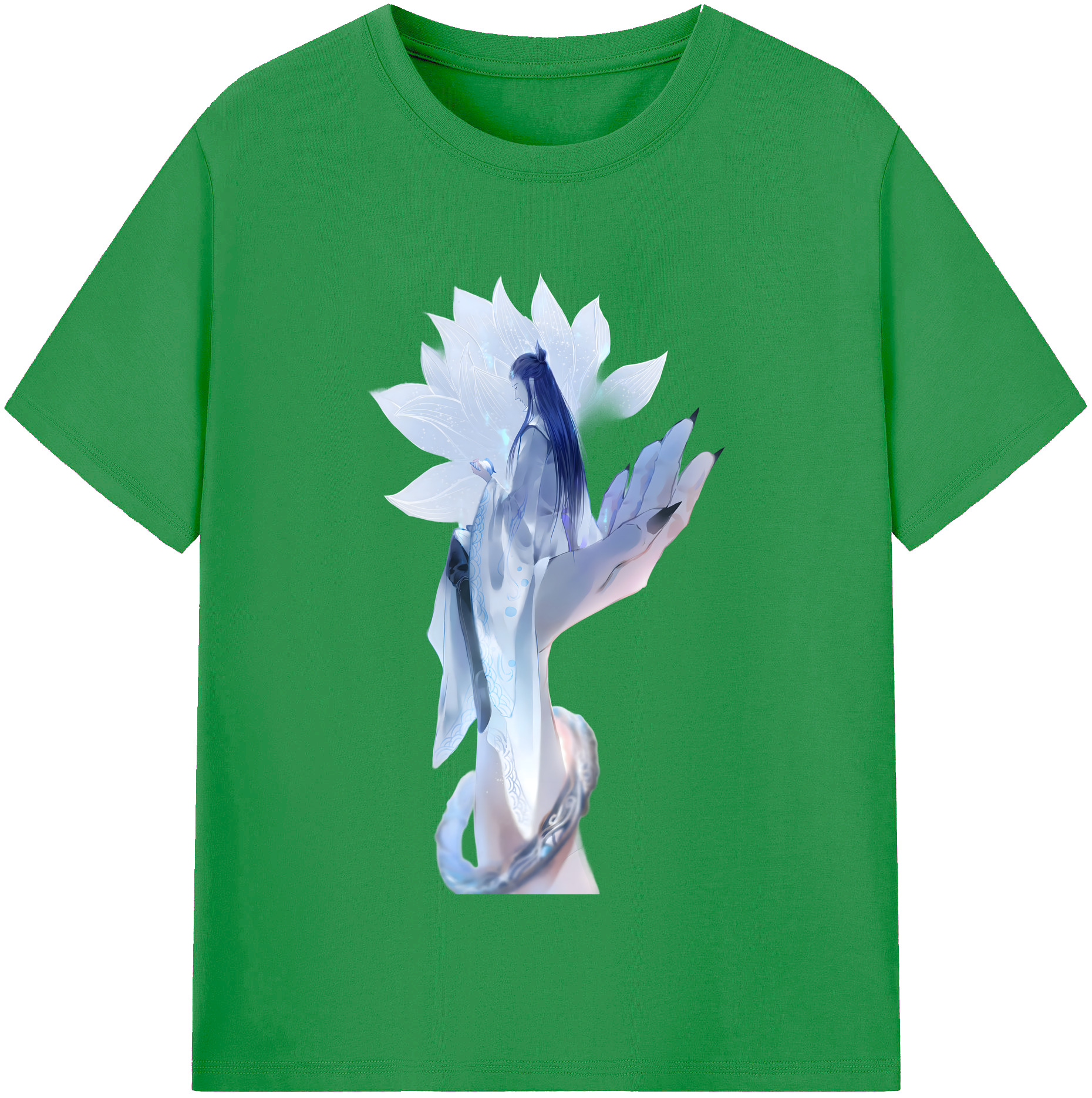 （画像用） Ne Zha 2 ナタ 魔童の大暴れ レディースカジュアルプリントTシャツ（綿100％）