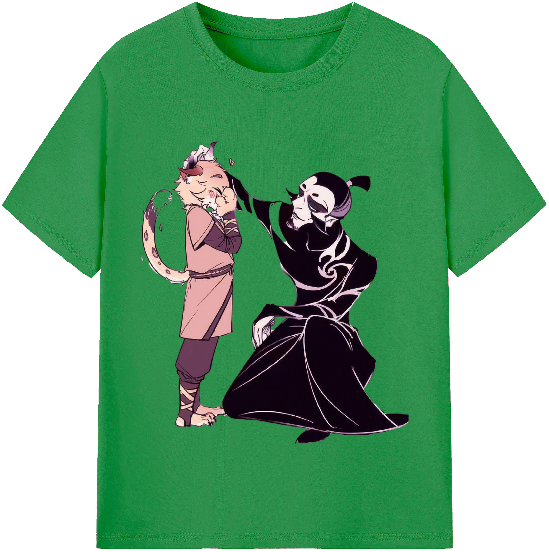 （画像用） Ne Zha 2 ナタ 魔童の大暴れ レディースカジュアルプリントTシャツ（綿100％）