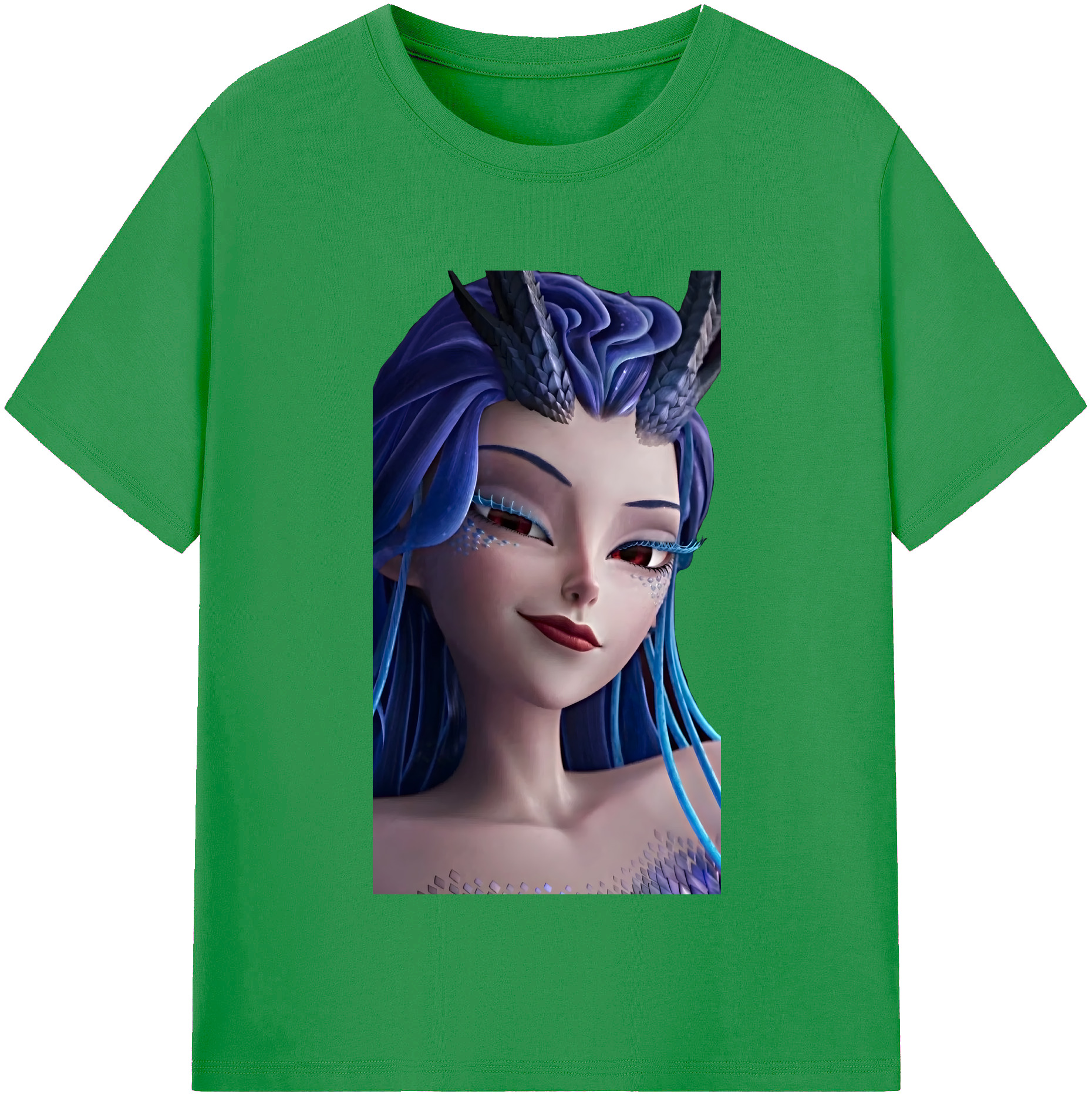 （画像用） Ne Zha 2 ナタ 魔童の大暴れ レディースカジュアルプリントTシャツ（綿100％）