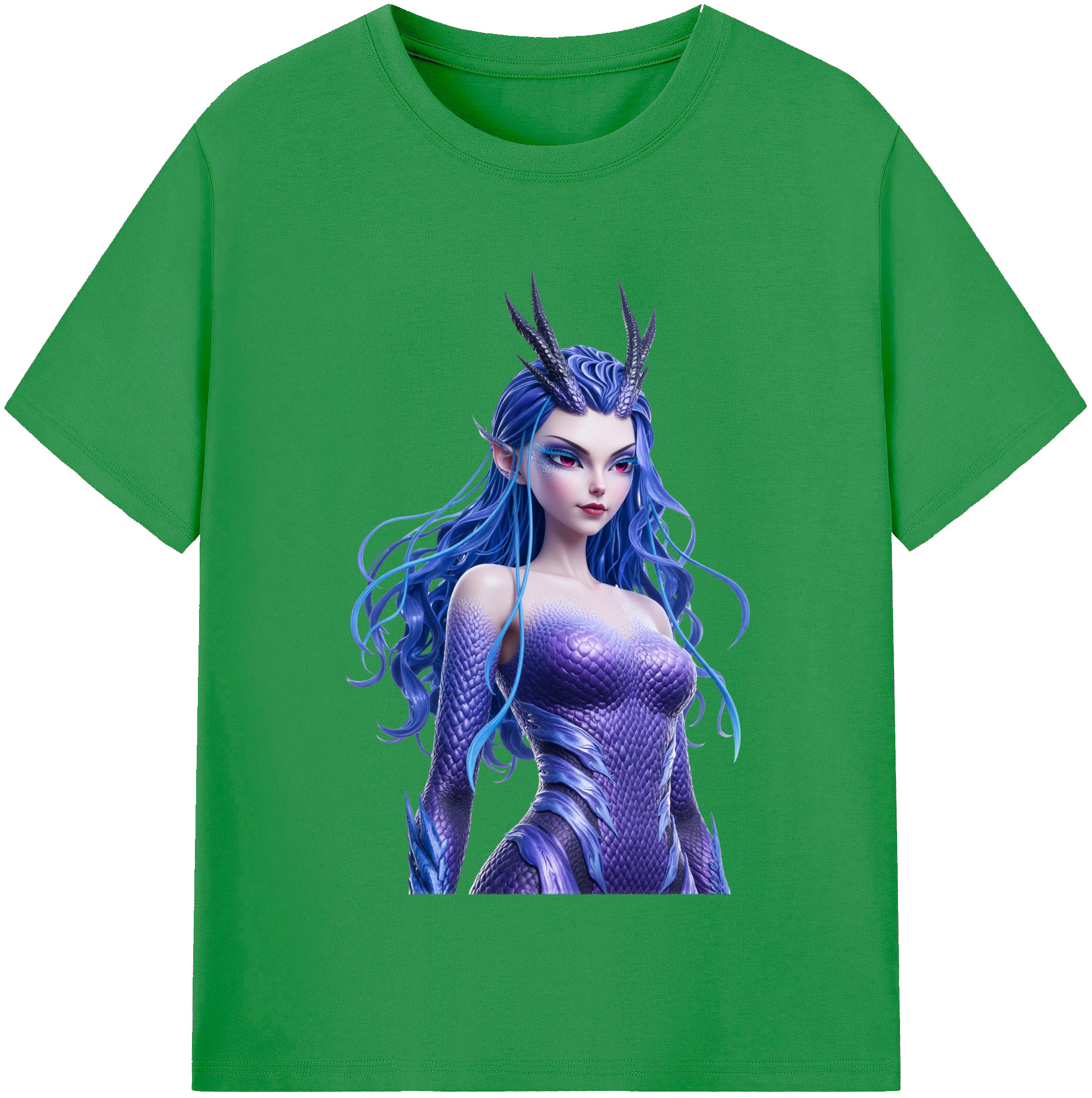 （画像用） Ne Zha 2 ナタ 魔童の大暴れ レディースカジュアルプリントTシャツ（綿100％）