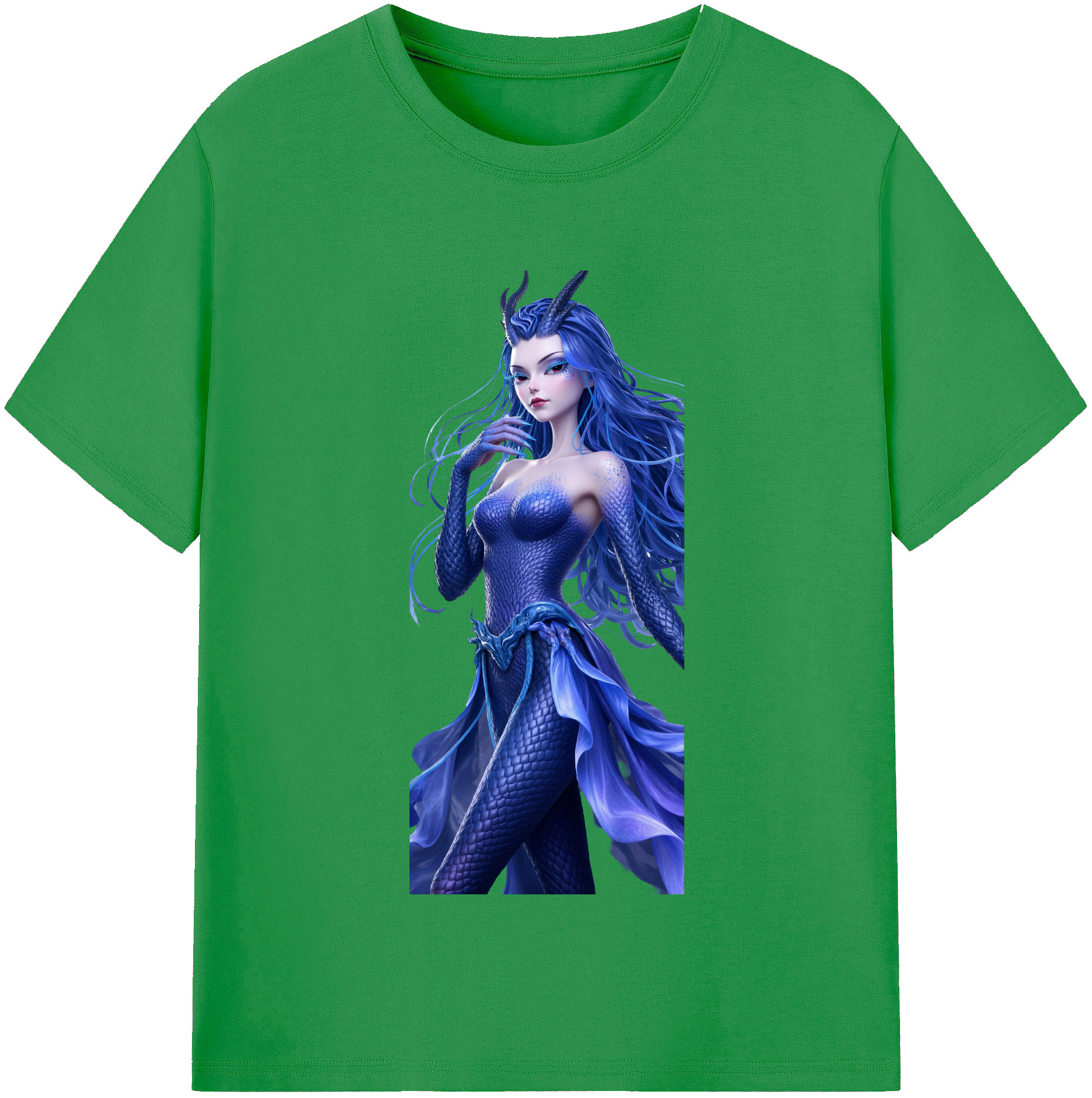 （画像用） Ne Zha 2 ナタ 魔童の大暴れ レディースカジュアルプリントTシャツ（綿100％）