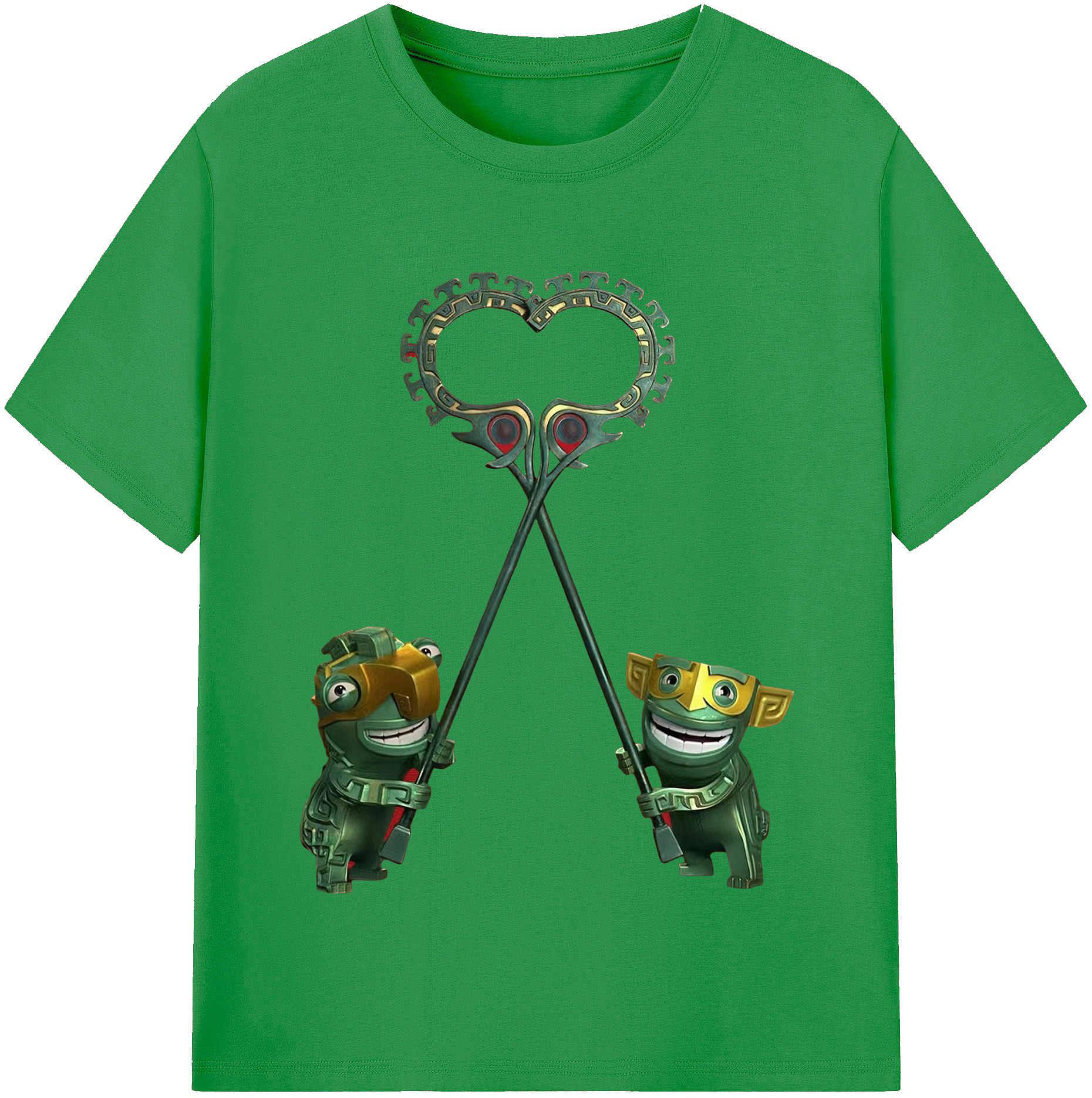 （画像用） Ne Zha 2 ナタ 魔童の大暴れ レディースカジュアルプリントTシャツ（綿100％）