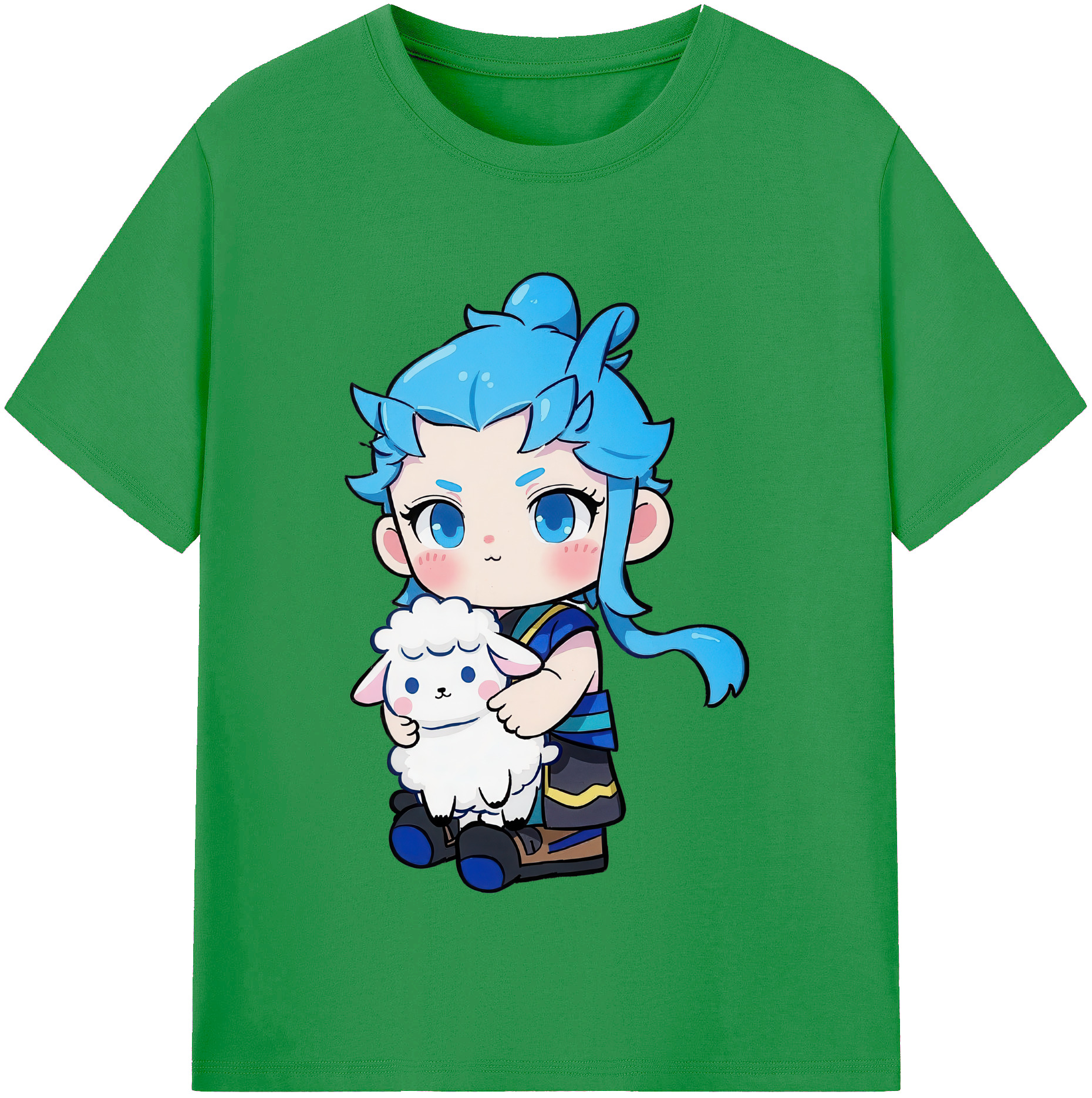 （画像用） Ne Zha 2 ナタ 魔童の大暴れ レディースカジュアルプリントTシャツ（綿100％）
