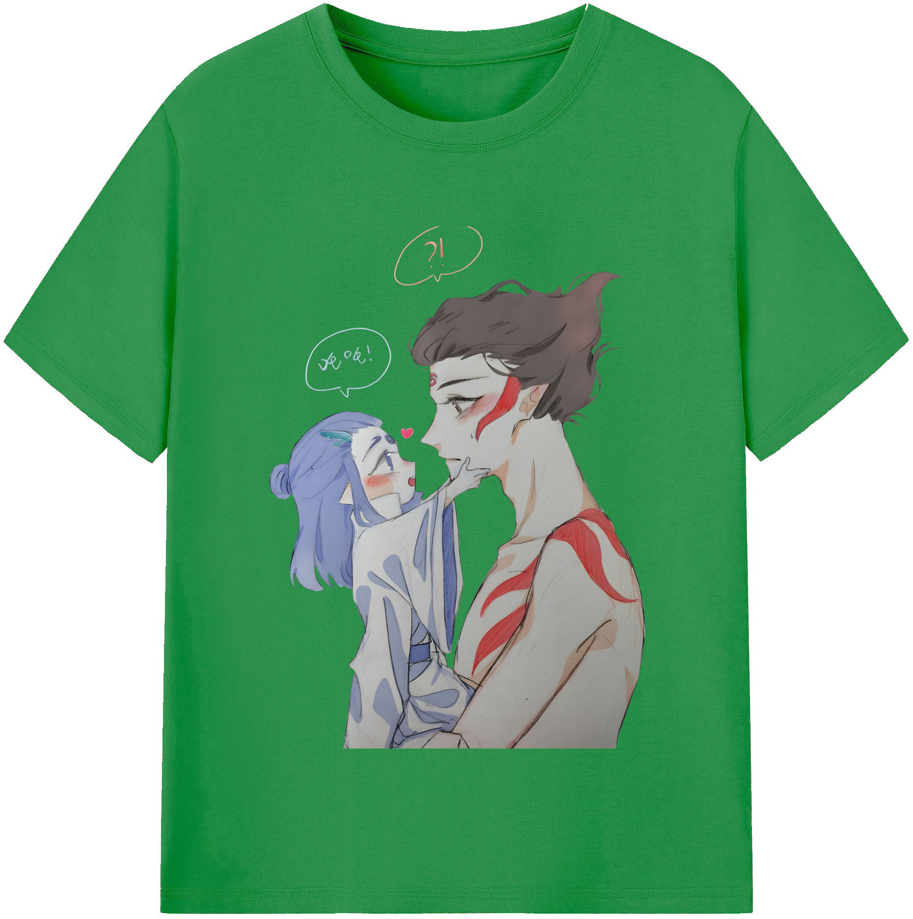 （画像用） Ne Zha 2 ナタ 魔童の大暴れ レディースカジュアルプリントTシャツ（綿100％）