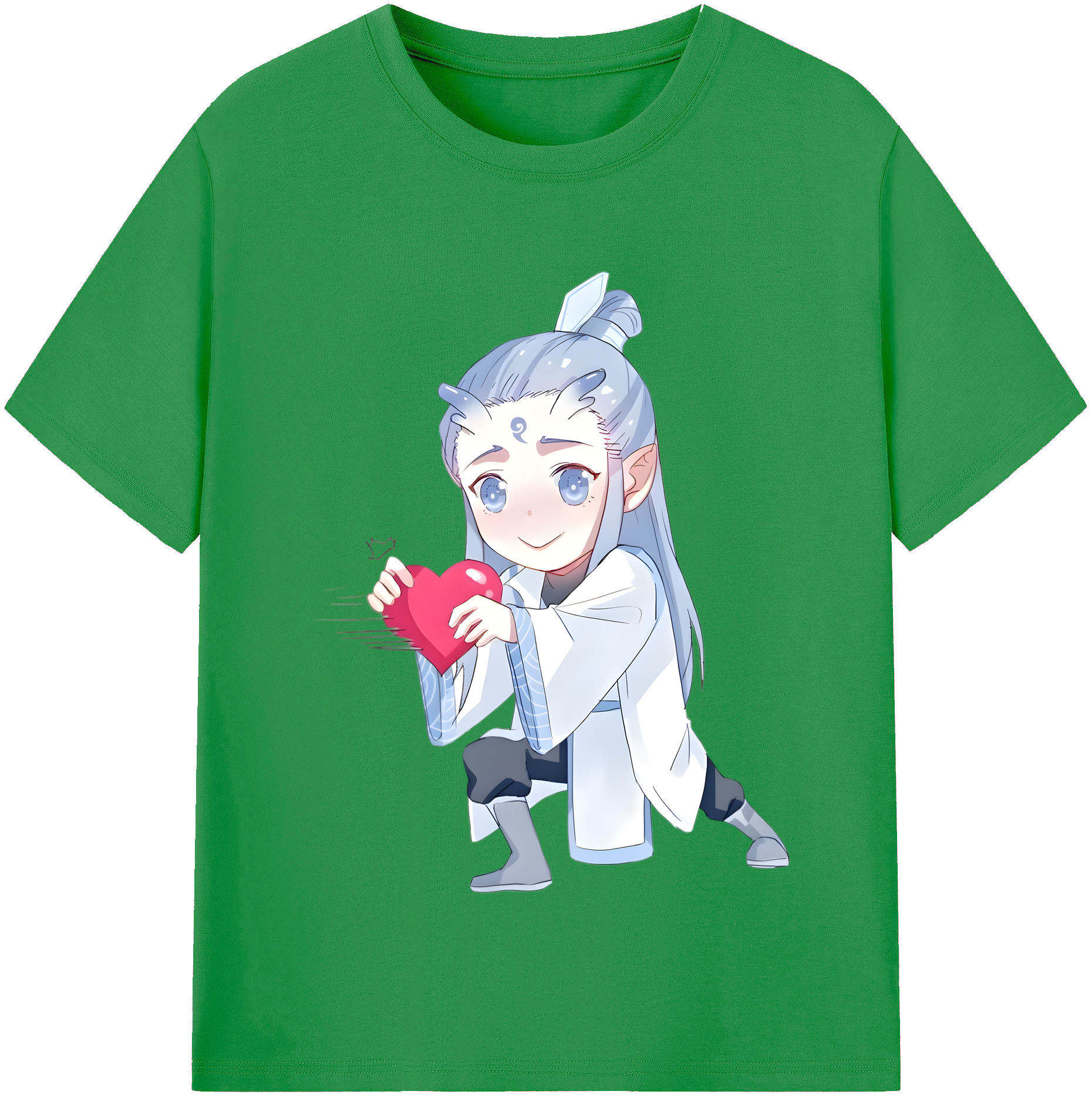 （画像用） Ne Zha 2 ナタ 魔童の大暴れ レディースカジュアルプリントTシャツ（綿100％）